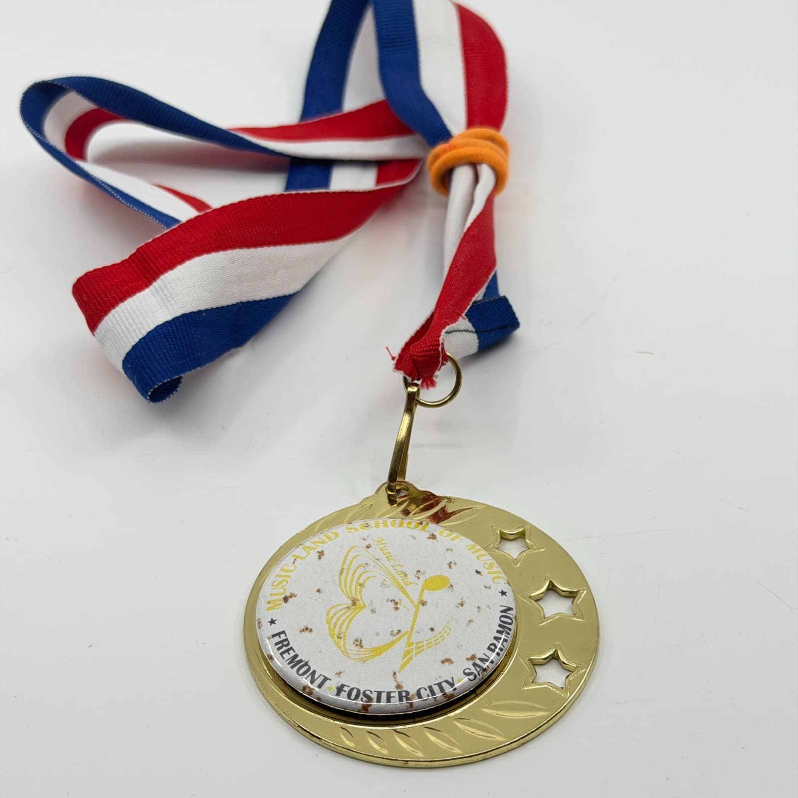 Music Land School of Music Gold Tone Award Medal "FREMONT FOSTER CITY SAN RAMON" - Thumbnail 6