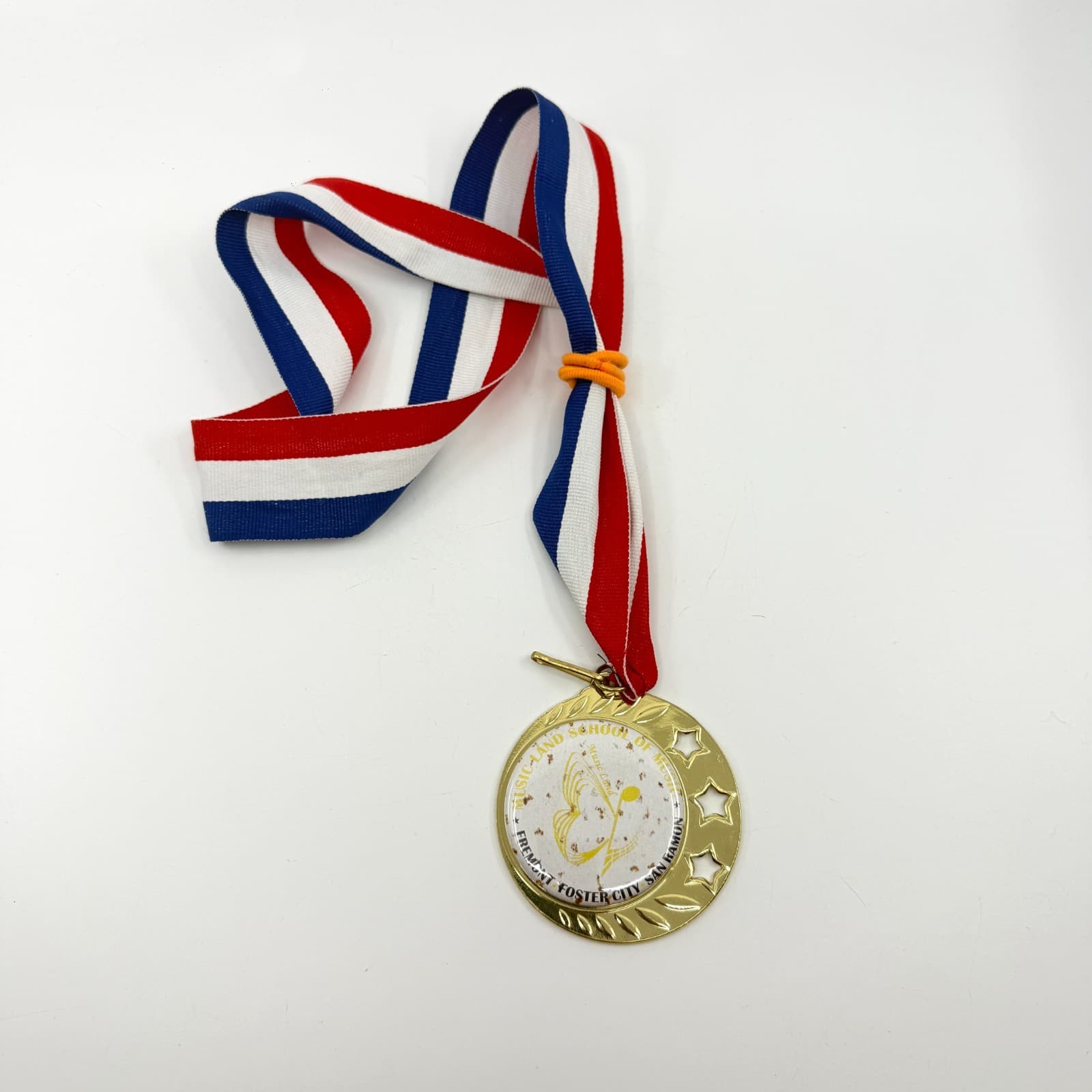 Music Land School of Music Gold Tone Award Medal "FREMONT FOSTER CITY SAN RAMON" - Thumbnail 3