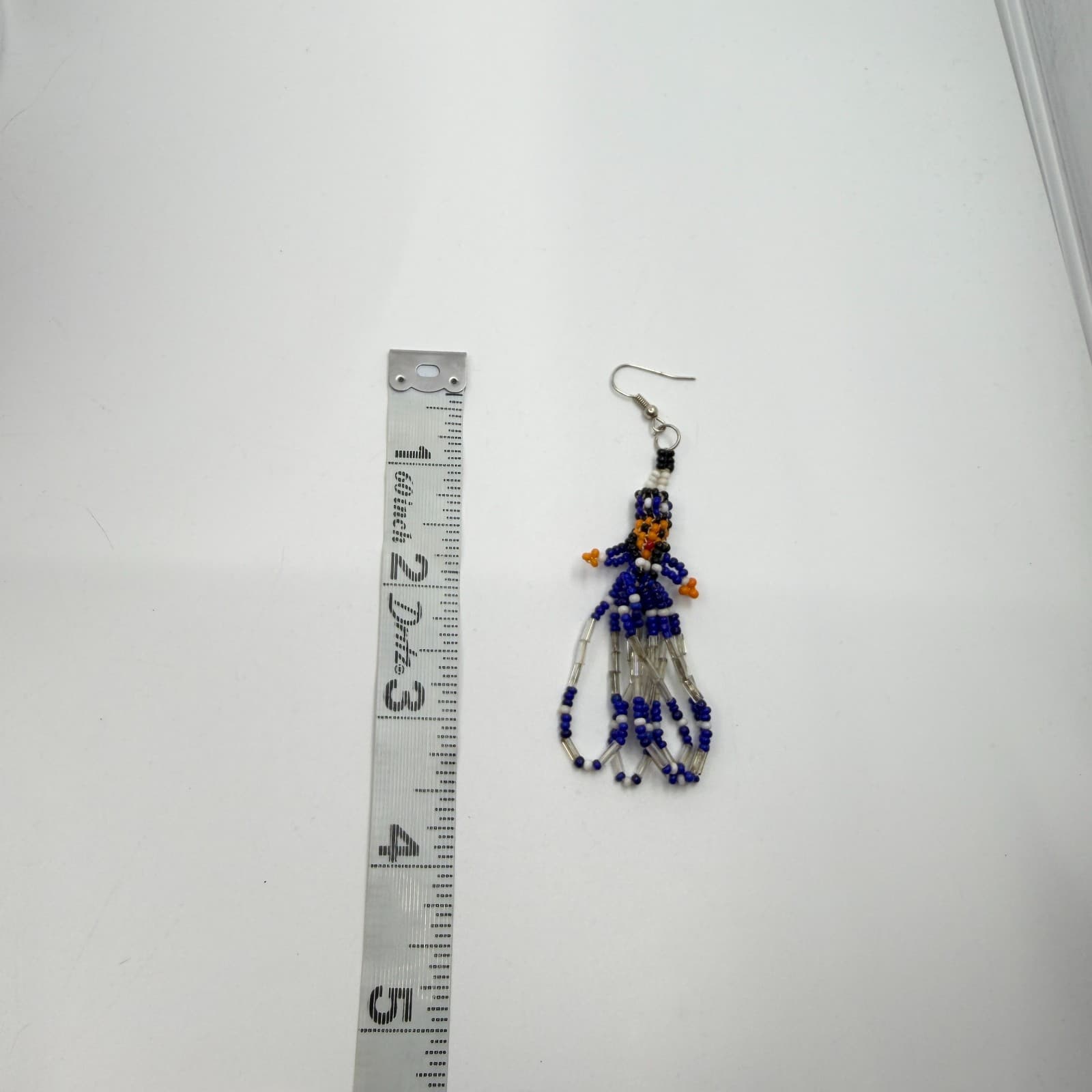 Y2K Boho Beaded Kachina Doll Tassel Earrings Native Southwestern Style Gift - Thumbnail 11
