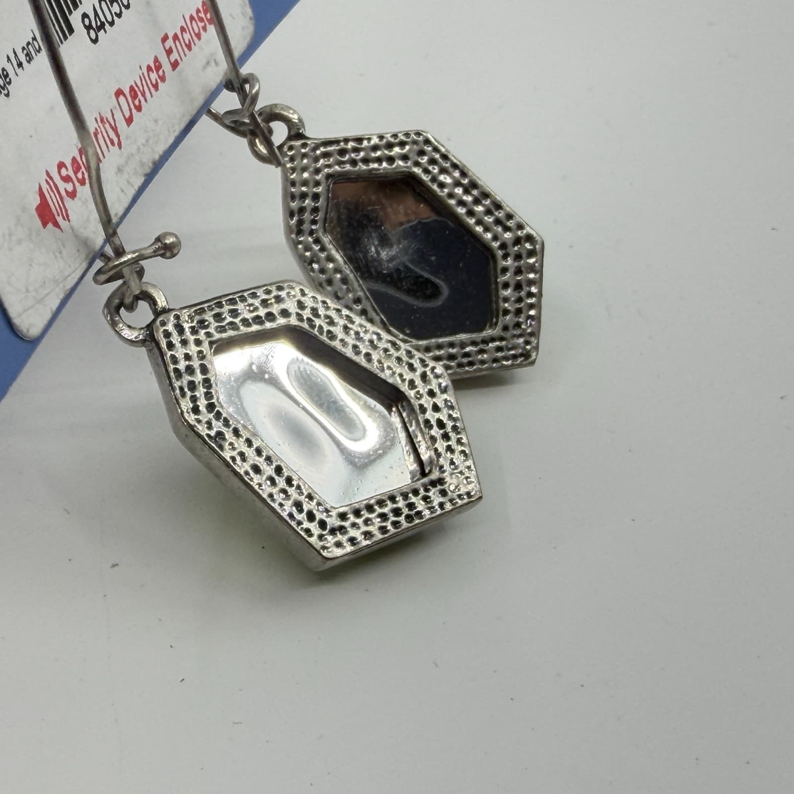 Simply Vera Vera Wang Green Crystal Drop Earrings Gothic Statement Holiday Gift - Thumbnail 6