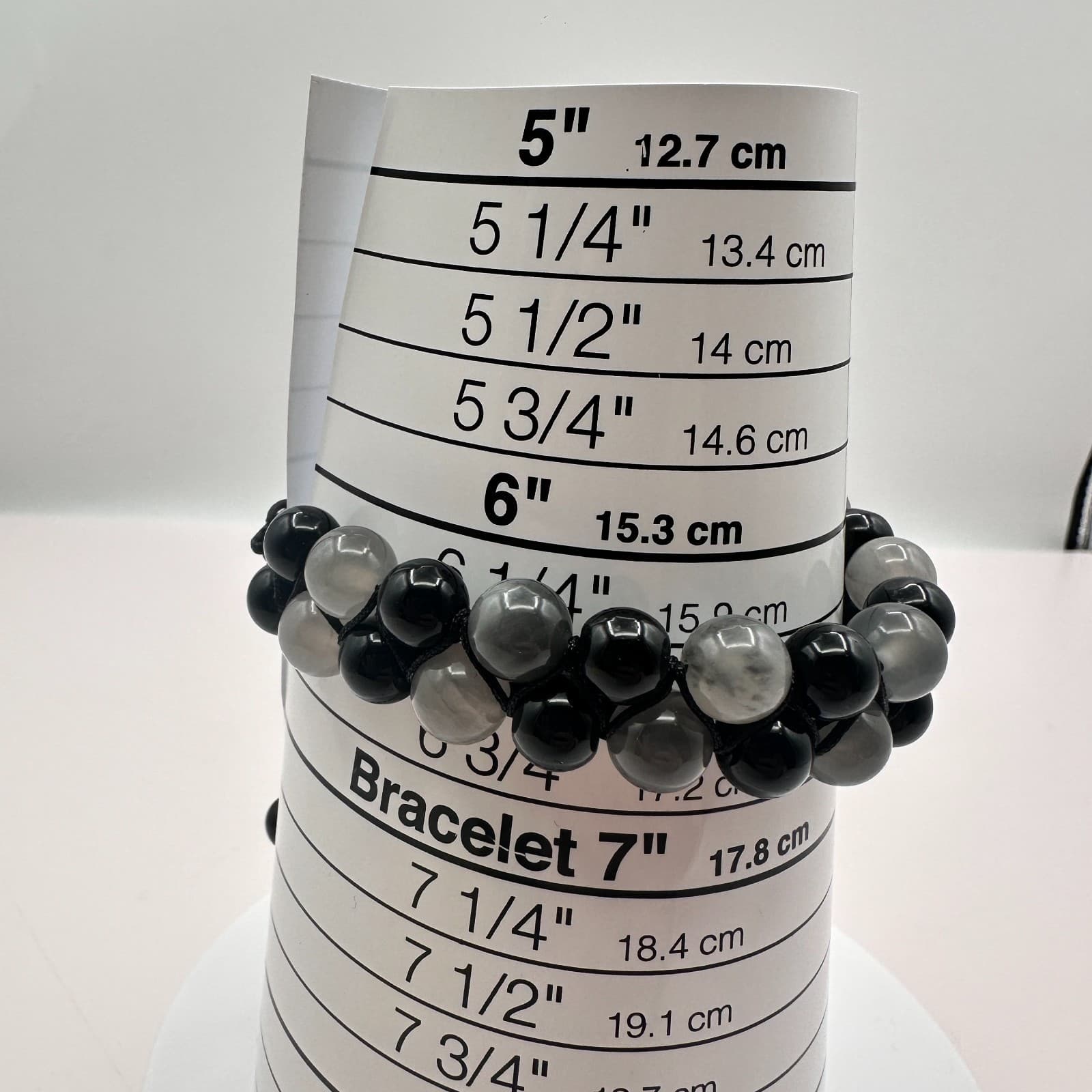 Vintage Y2K Boho Beaded Double Row Bracelet Shamballa Minimalist Women's Jewelry - Thumbnail 7
