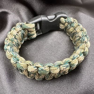 Vintage 90 Outdoor Paracord Survival Bracelet Unisex Classic Fashion Jewelry - Thumbnail 6
