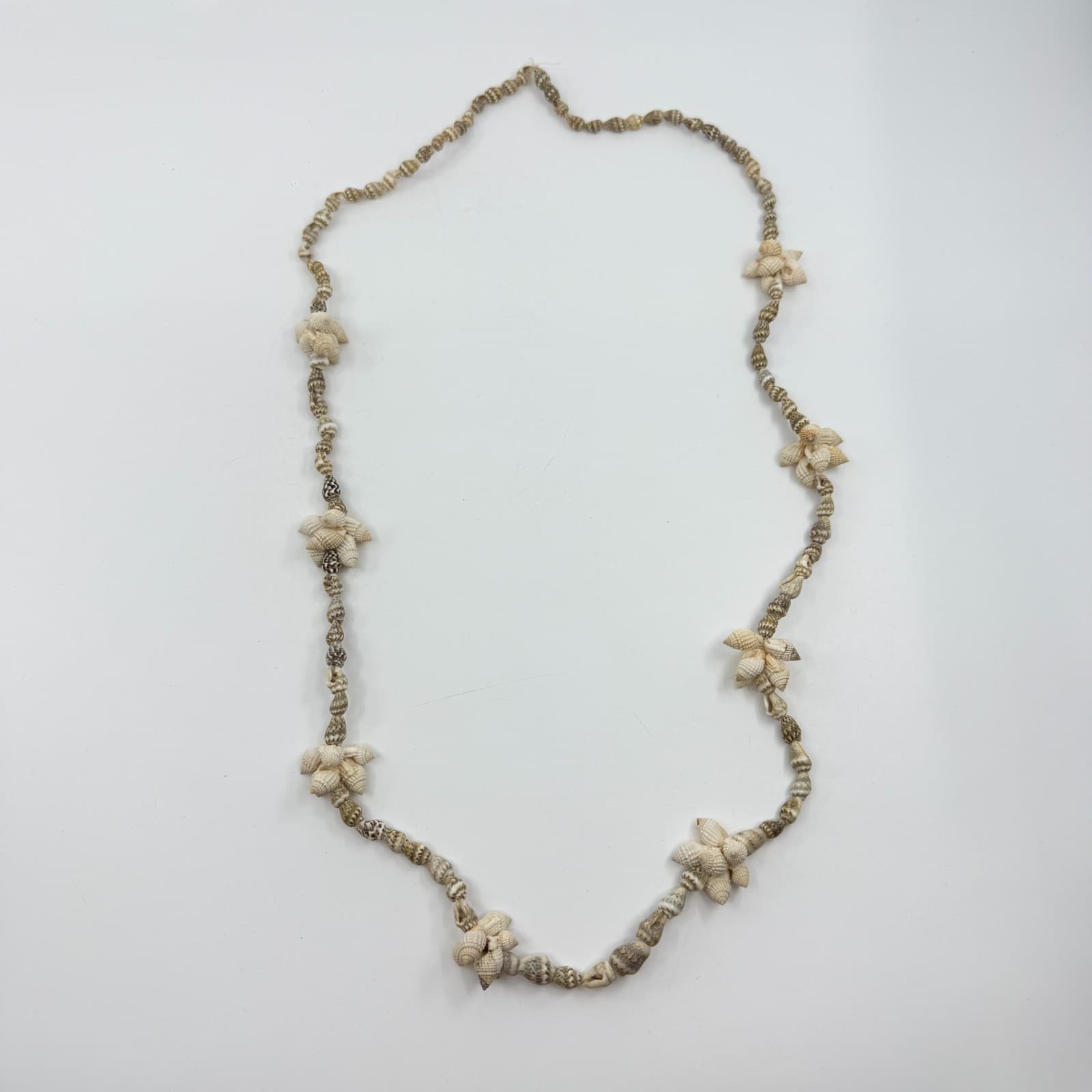 Boho Beach Shell Necklace Layered Natural Sea Shells Festival Coastal Jewelry - Thumbnail 8