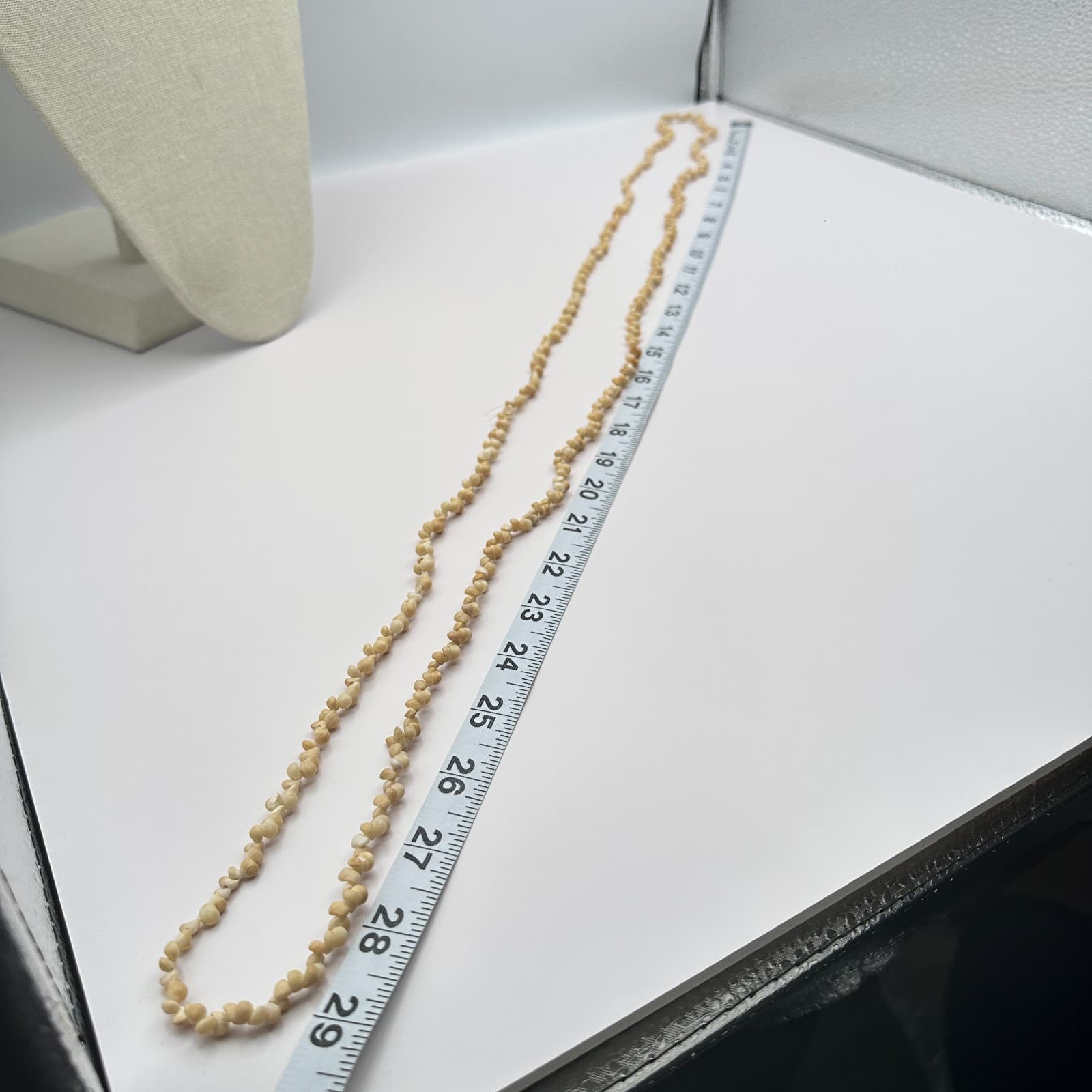 Vintage 70s 80s Puka Shell Necklace Double Strand Women's Classic Jewelry Boho - Thumbnail 8