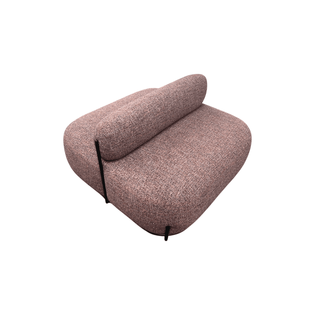 Design Public Globb Quadrupe Pouf with Backrest - Thumbnail 3