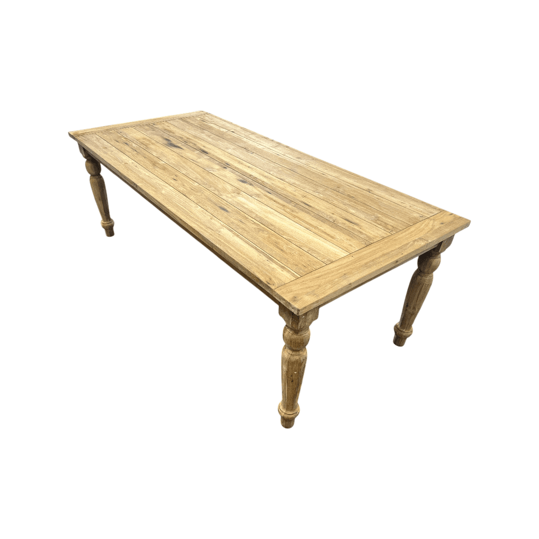 Canora Grey Beardall Rectangular Teak Outdoor Dining Table - Thumbnail 3
