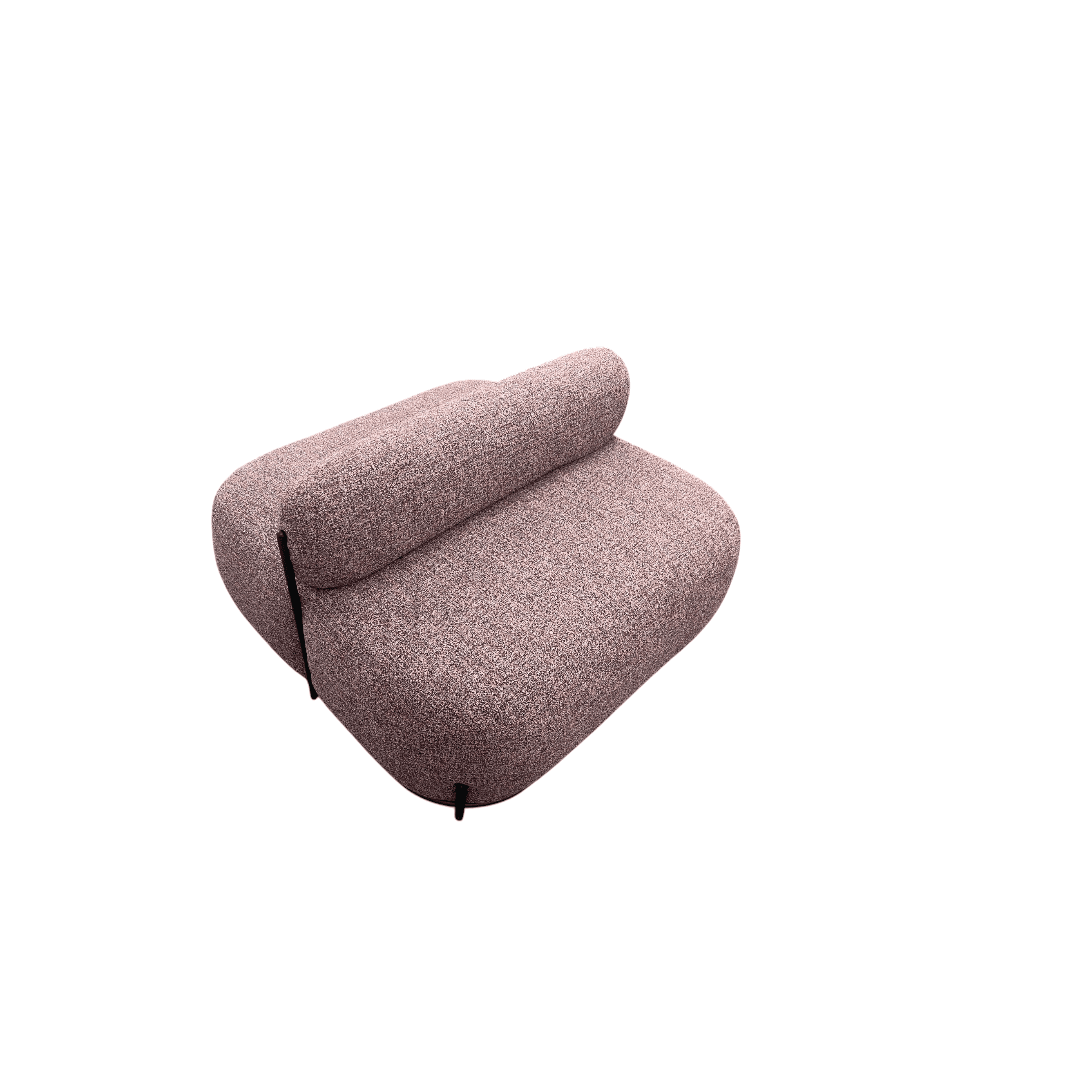 Design Public Globb Quadrupe Pouf with Backrest - Thumbnail 12