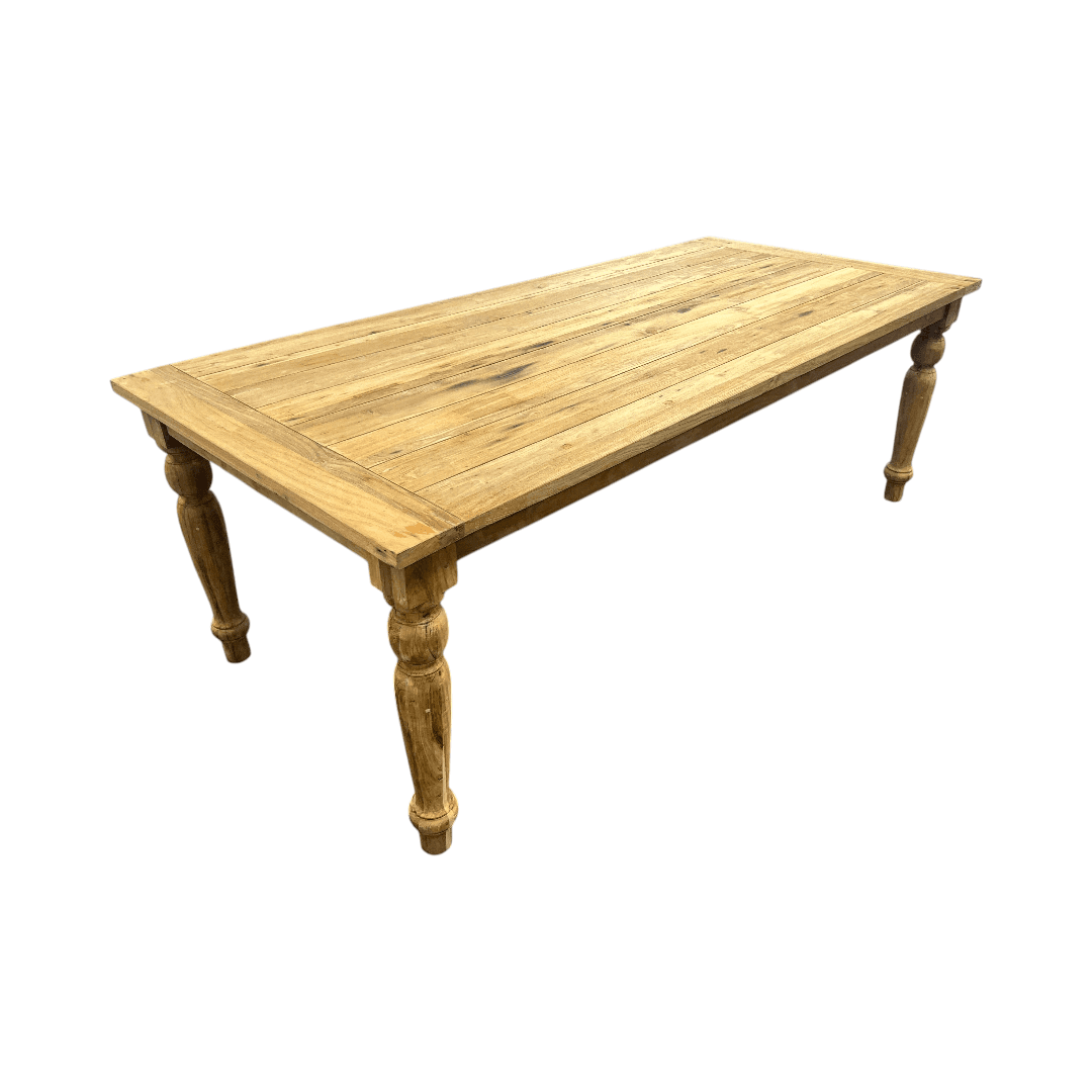 Canora Grey Beardall Rectangular Teak Outdoor Dining Table - Thumbnail 7
