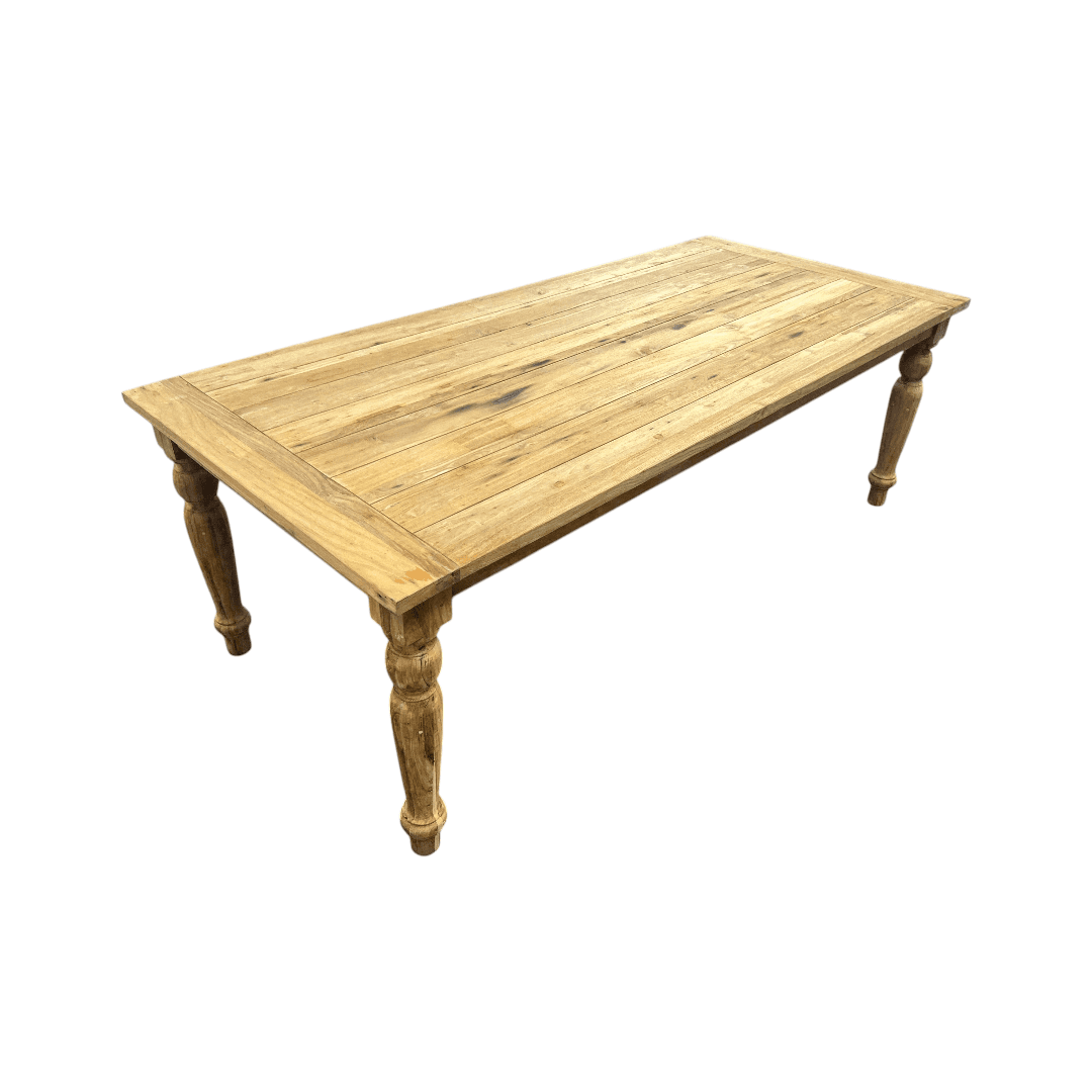 Canora Grey Beardall Rectangular Teak Outdoor Dining Table - Thumbnail 8
