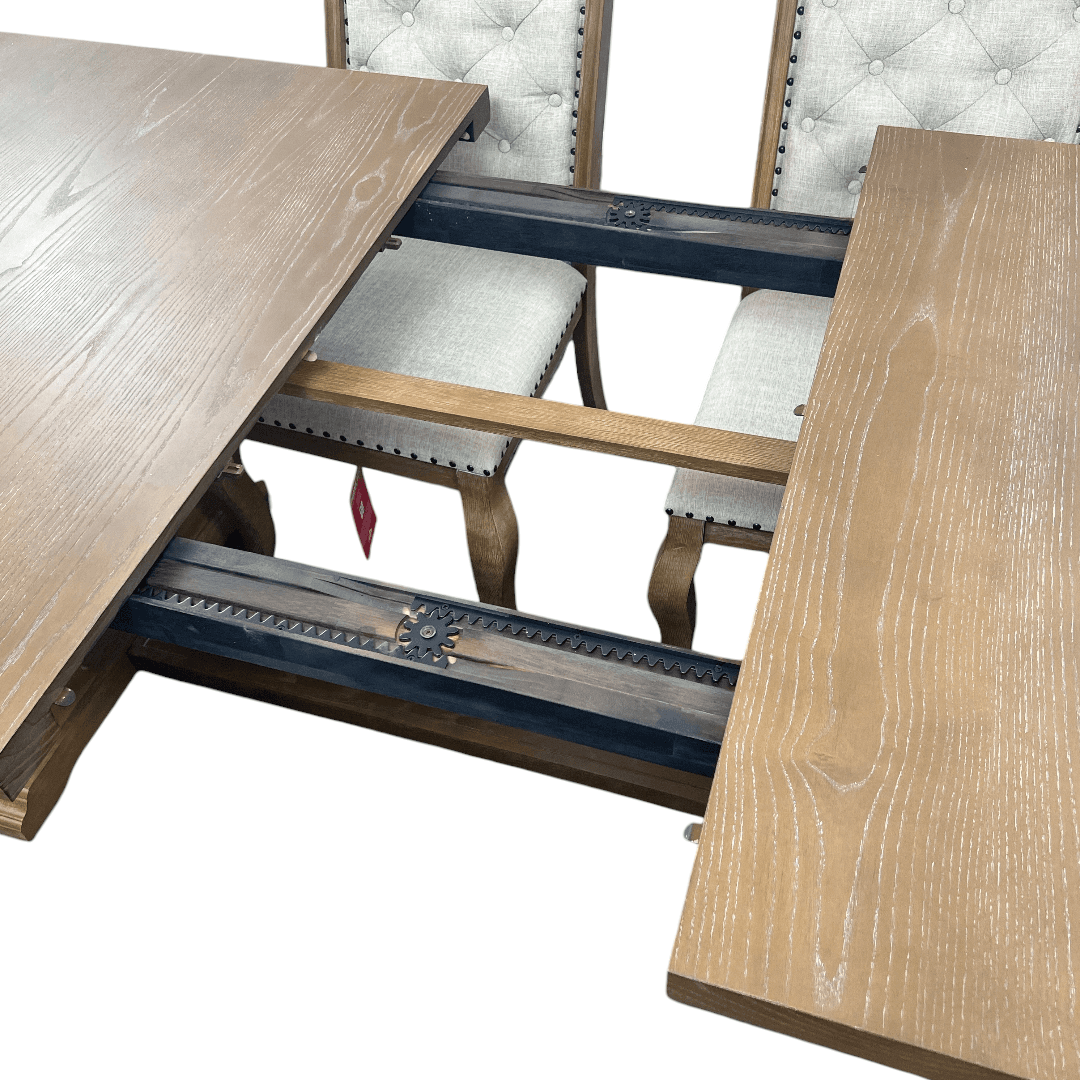 Coaster Furniture Brockway Dining Set by Coaster - Barley Brown - Thumbnail 7