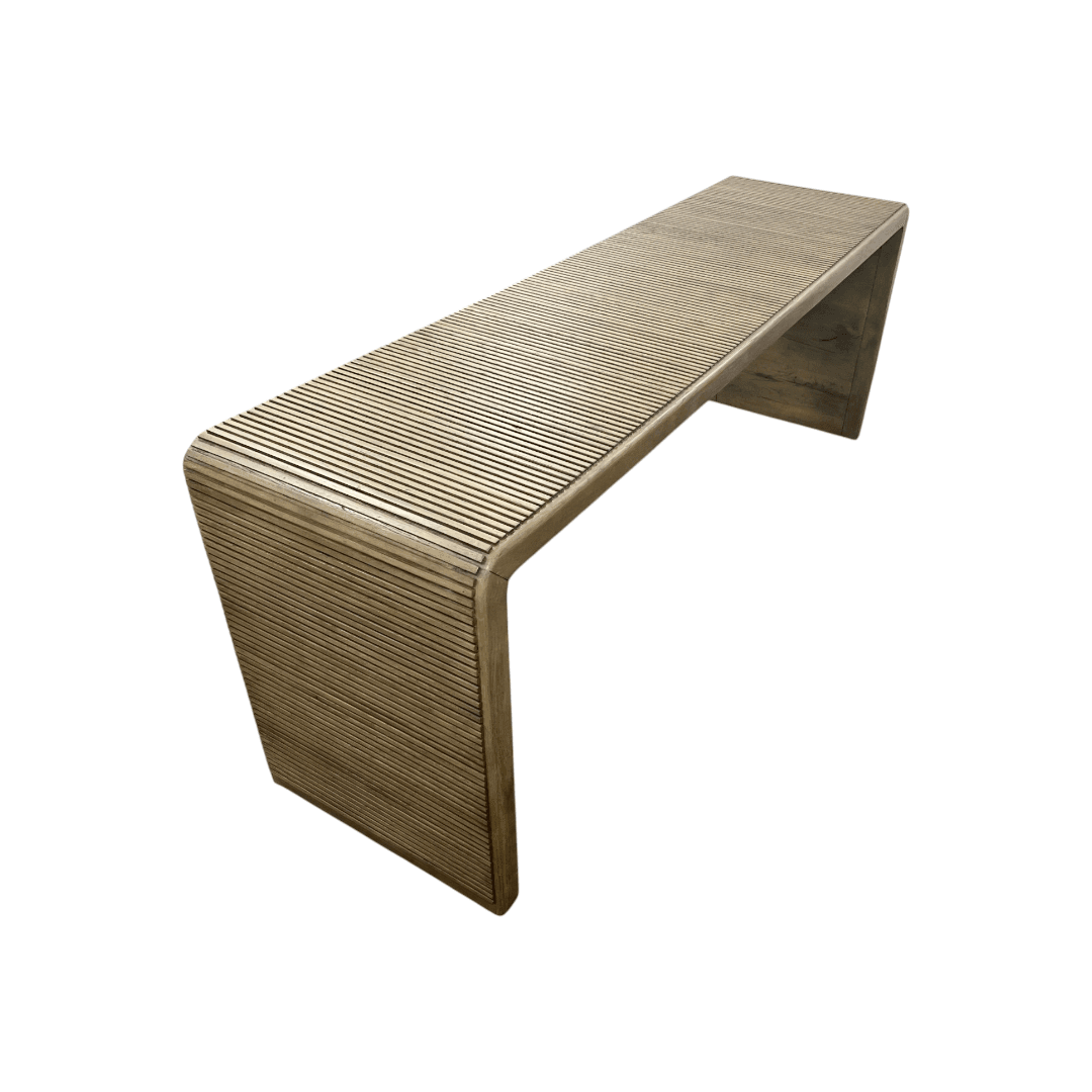 Four Hands Leo Console Table - Rustic Grey - Thumbnail 10