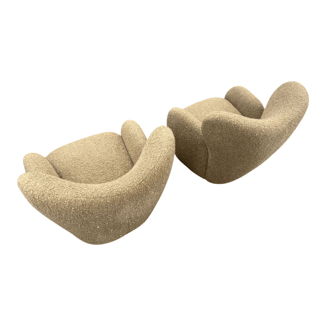 Lulu and Georgia Ovid Swivel Chair by Aimee Song Set of 2 - Thumbnail 8