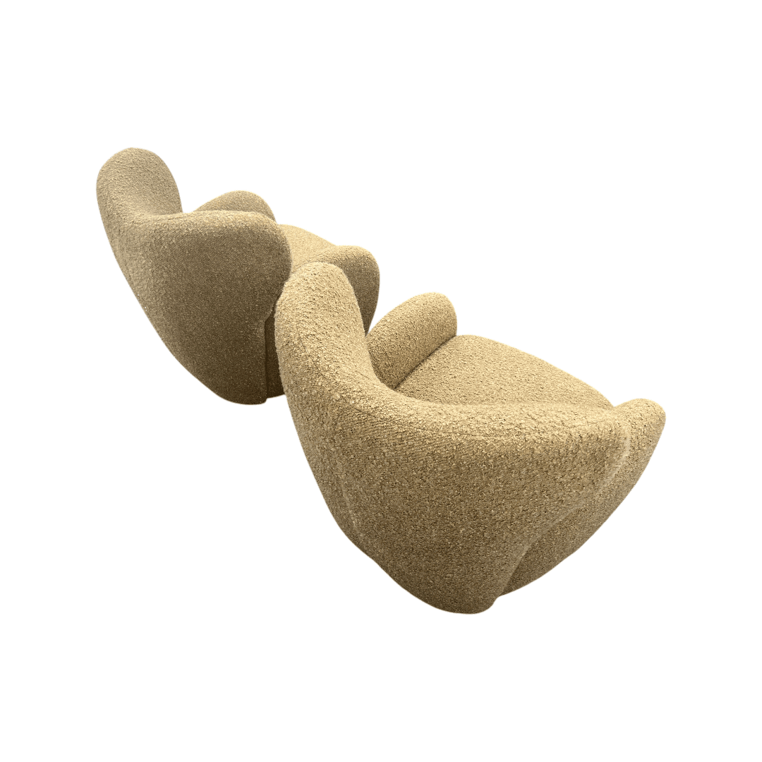 Lulu and Georgia Ovid Swivel Chair by Aimee Song Set of 2 - Thumbnail 9