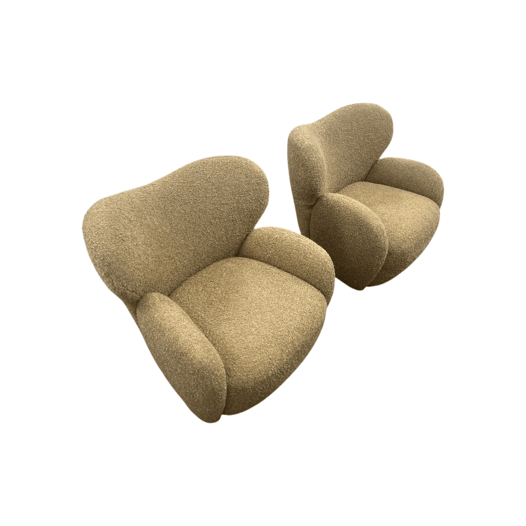 Lulu and Georgia Ovid Swivel Chair by Aimee Song Set of 2 - Thumbnail 13