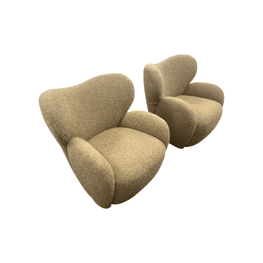 Lulu and Georgia Ovid Swivel Chair by Aimee Song Set of 2 - Thumbnail 12