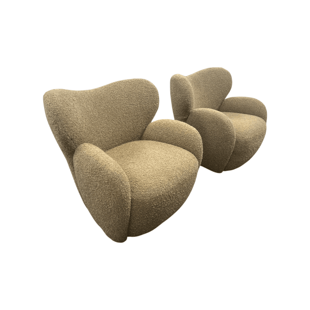 Lulu and Georgia Ovid Swivel Chair by Aimee Song Set of 2 - Thumbnail 14