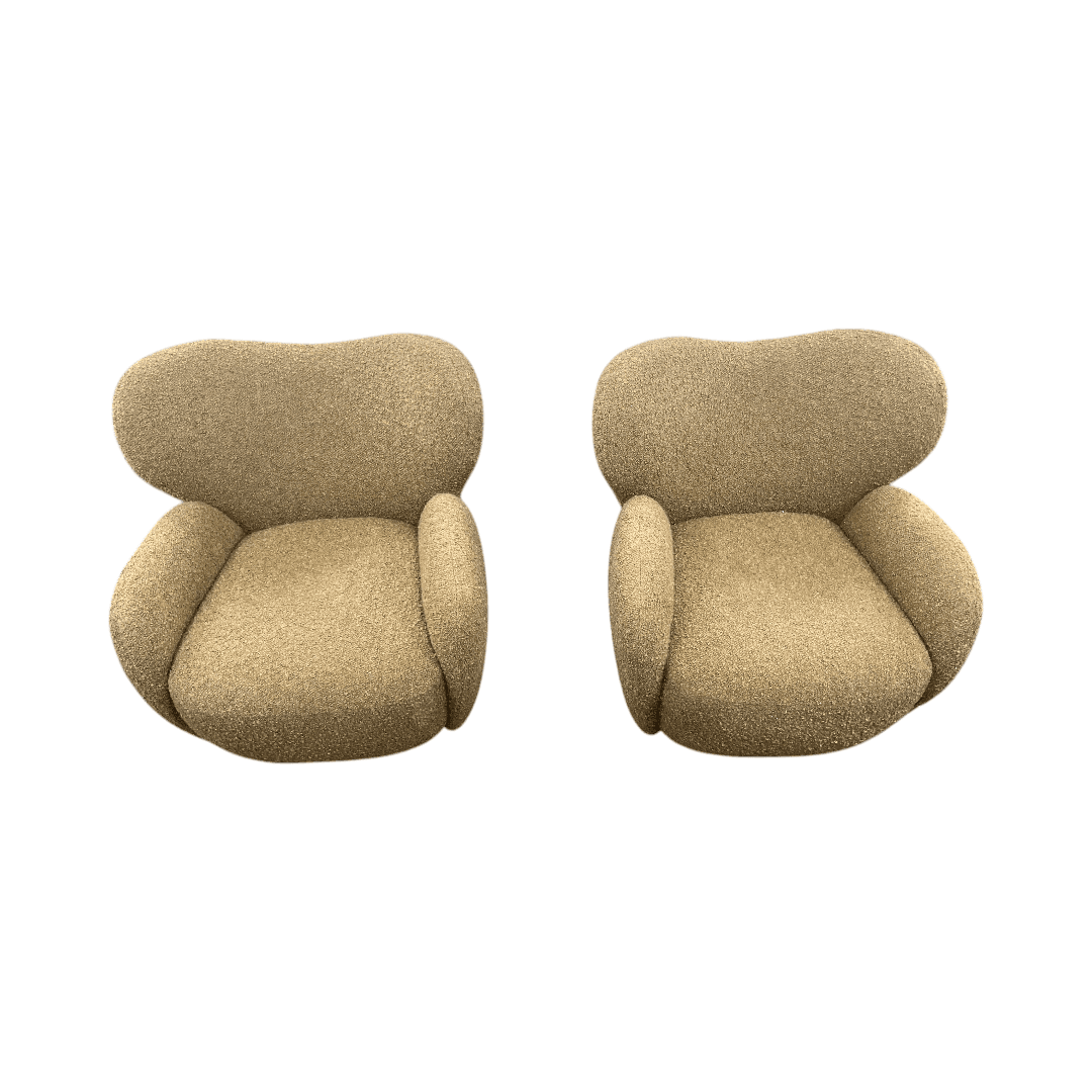 Lulu and Georgia Ovid Swivel Chair by Aimee Song Set of 2 - Thumbnail 15