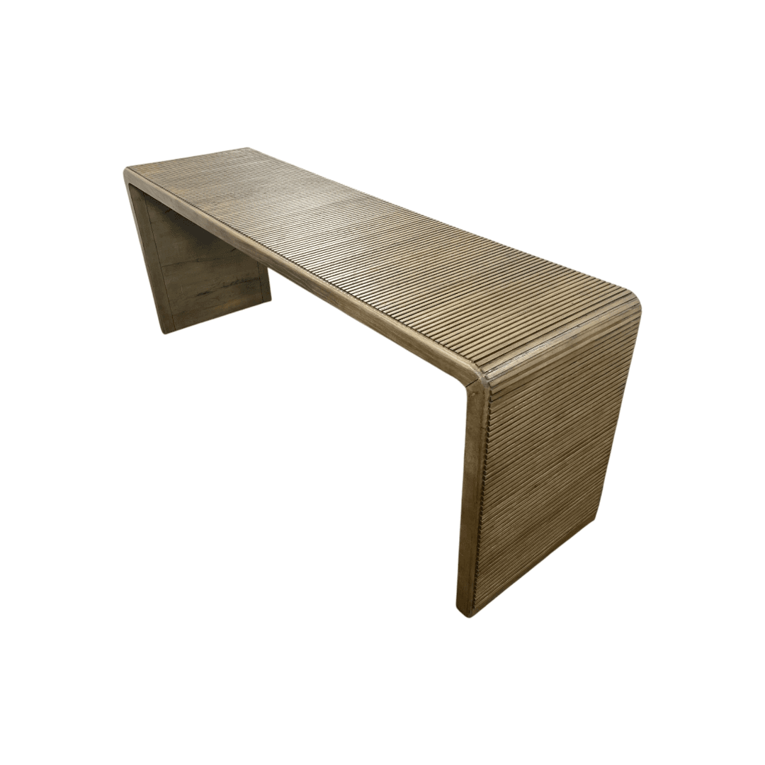 Four Hands Leo Console Table - Rustic Grey - Thumbnail 5