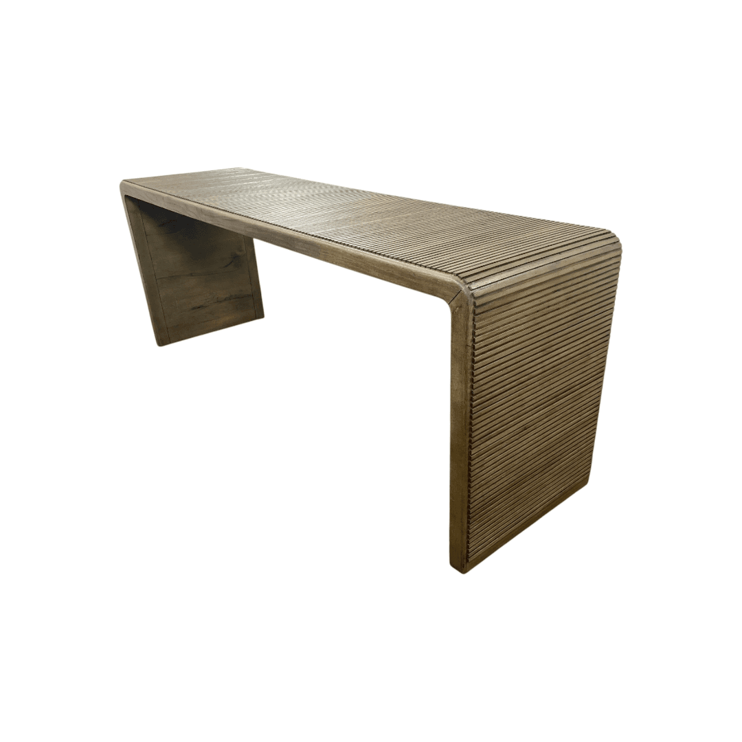 Four Hands Leo Console Table - Rustic Grey - Thumbnail 7