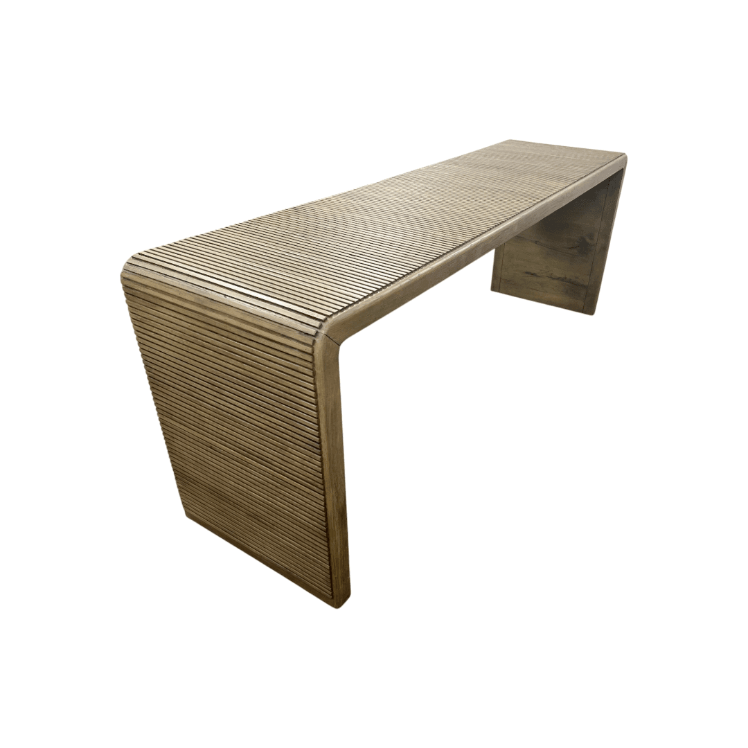 Four Hands Leo Console Table - Rustic Grey - Thumbnail 12