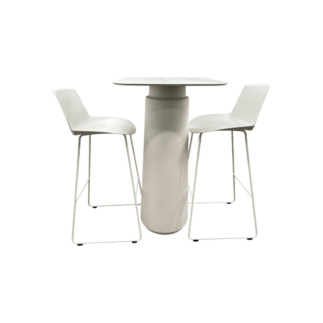 Design Public Noom Series 40 Bar Table and Stools Set - Thumbnail 4