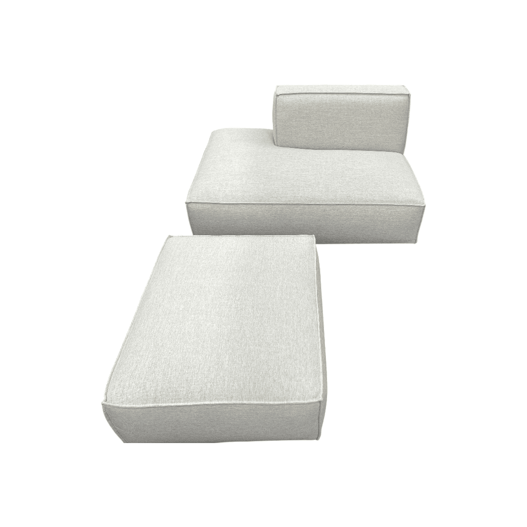 Jonathan Left Chaise and Ottoman - Thumbnail 3