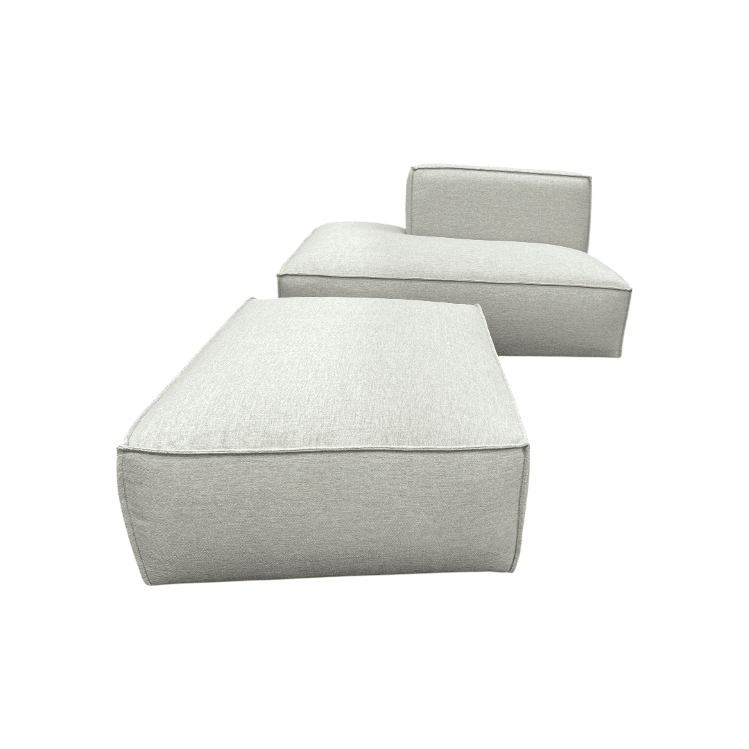 Jonathan Left Chaise and Ottoman - Thumbnail 2