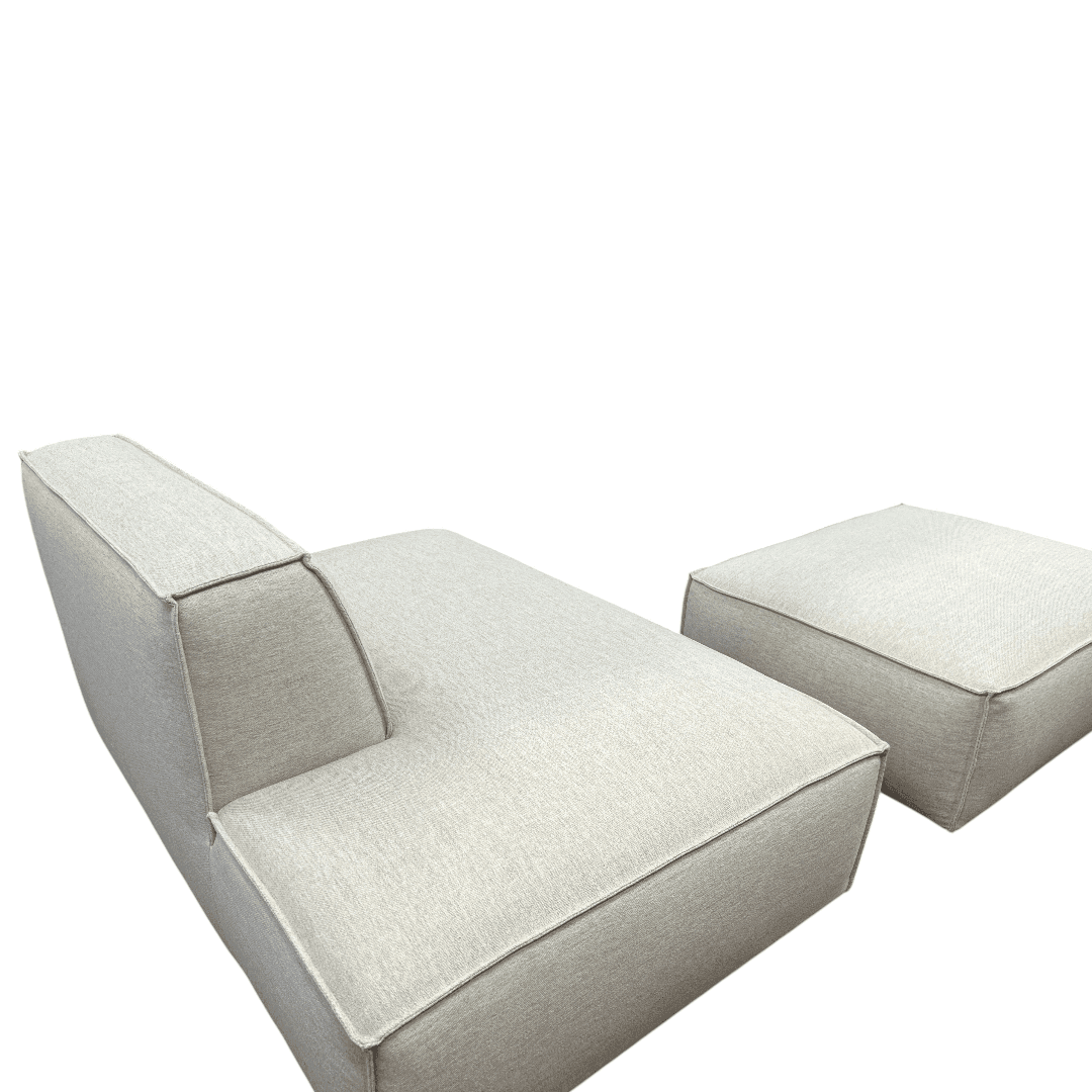 Jonathan Left Chaise and Ottoman - Thumbnail 15