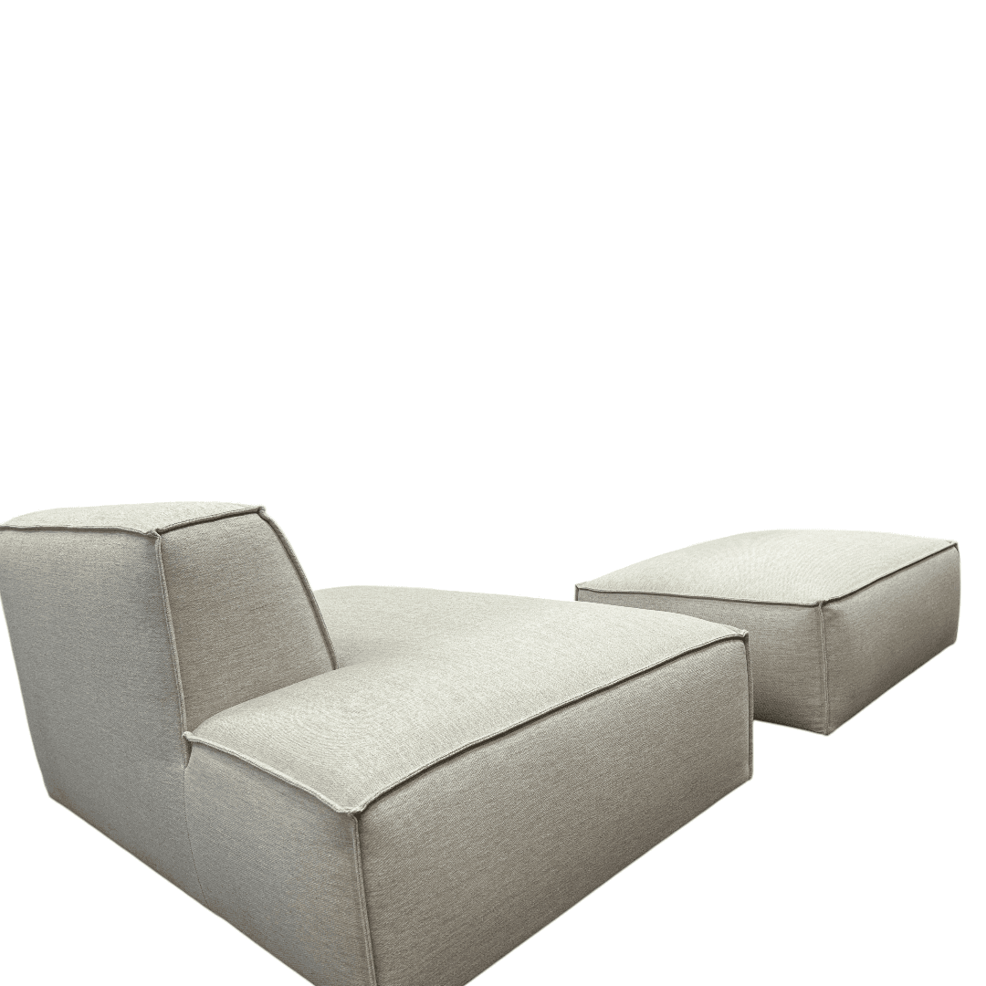 Jonathan Left Chaise and Ottoman - Thumbnail 14