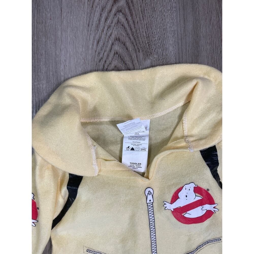 Rubie's Ghostbusters Toddler Costume Jumpsuit Yellow Long Sleeve with Boot Cover - Thumbnail 6