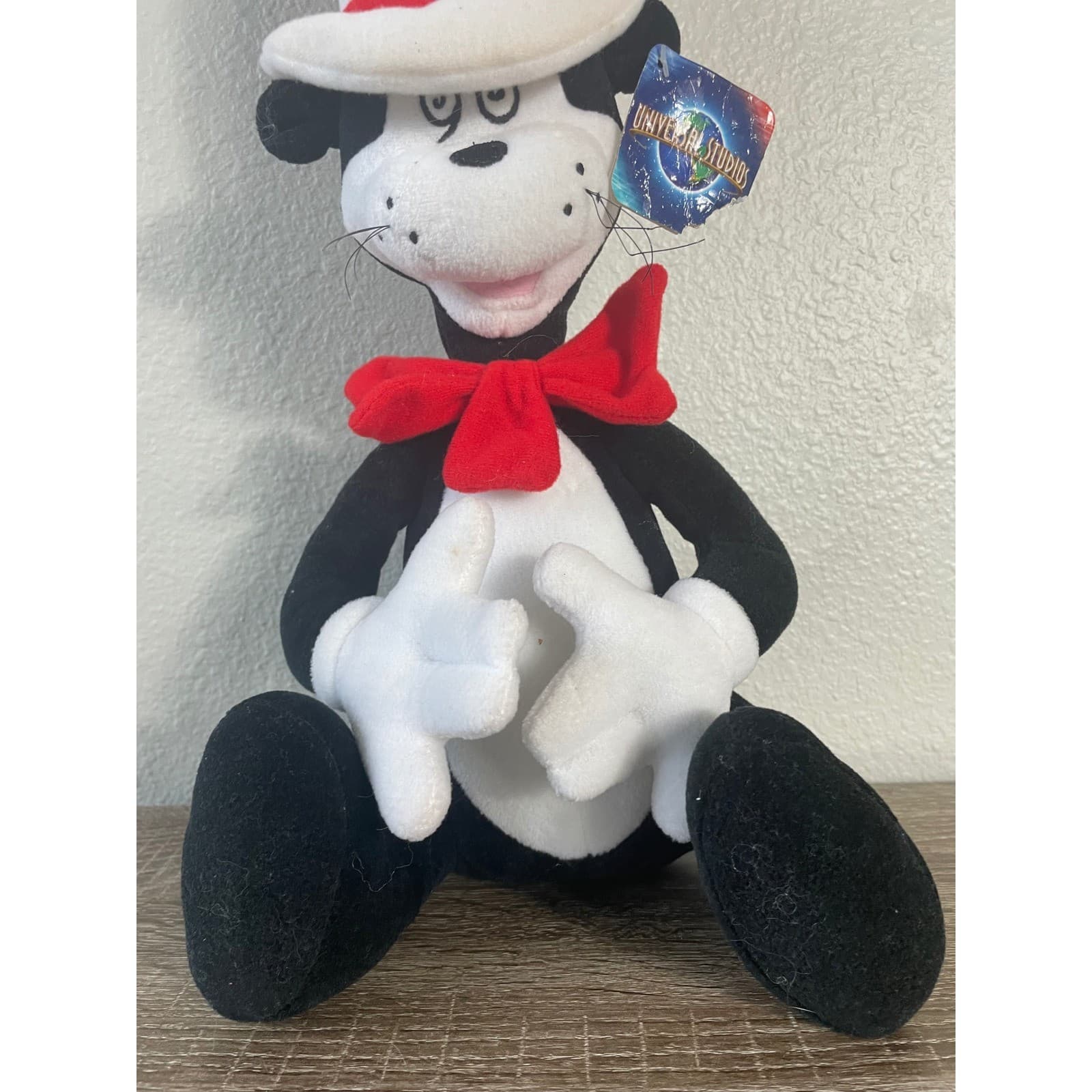 Dr Seuss Cat in the Hat Plush 18” Universal Studios Seuss Landing Toy NWT - Thumbnail 9