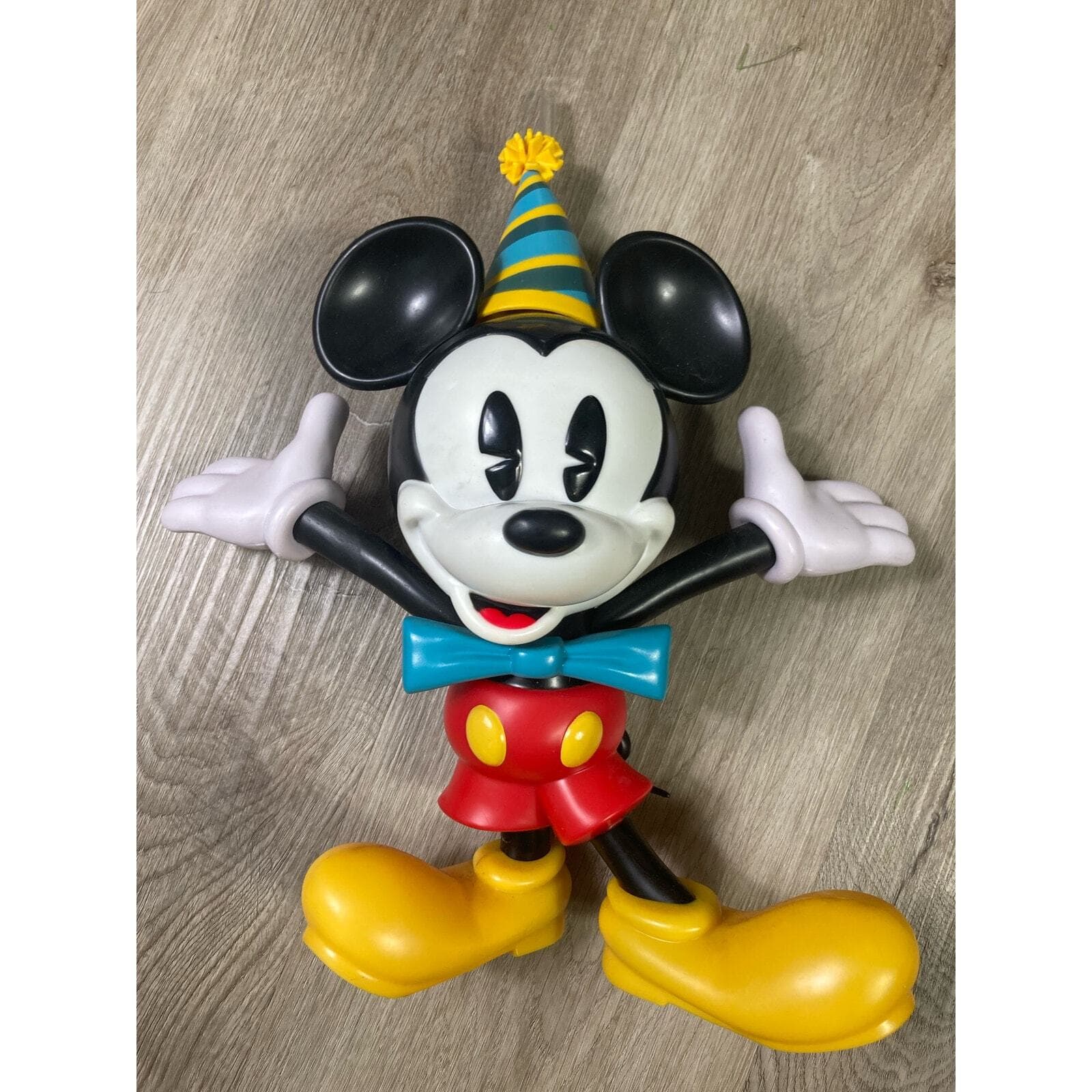 Disney Parks Mickey 90th Anniversary Birthday Sipper Cup Hat Figure Rare - Thumbnail 4