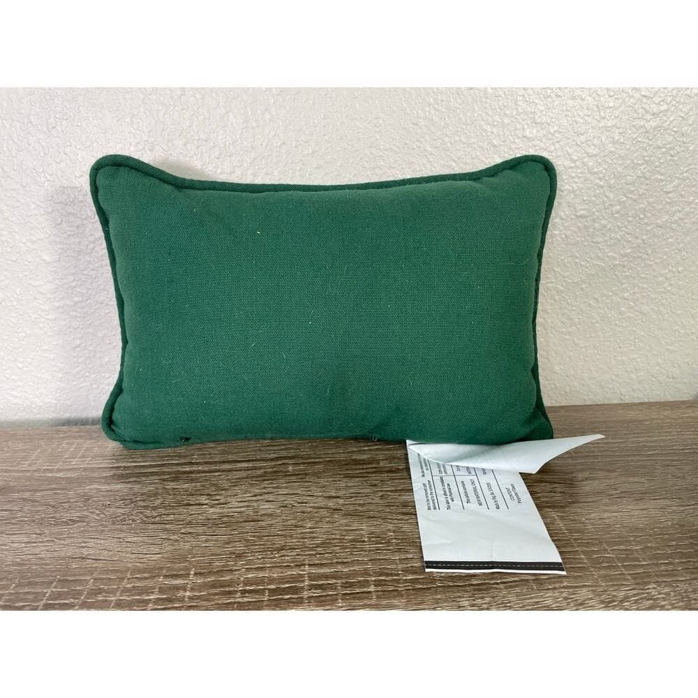 Irish Shamrock Quote Friend Throw Pillow Red Green Vintage Lucky to Have USA S - Thumbnail 5
