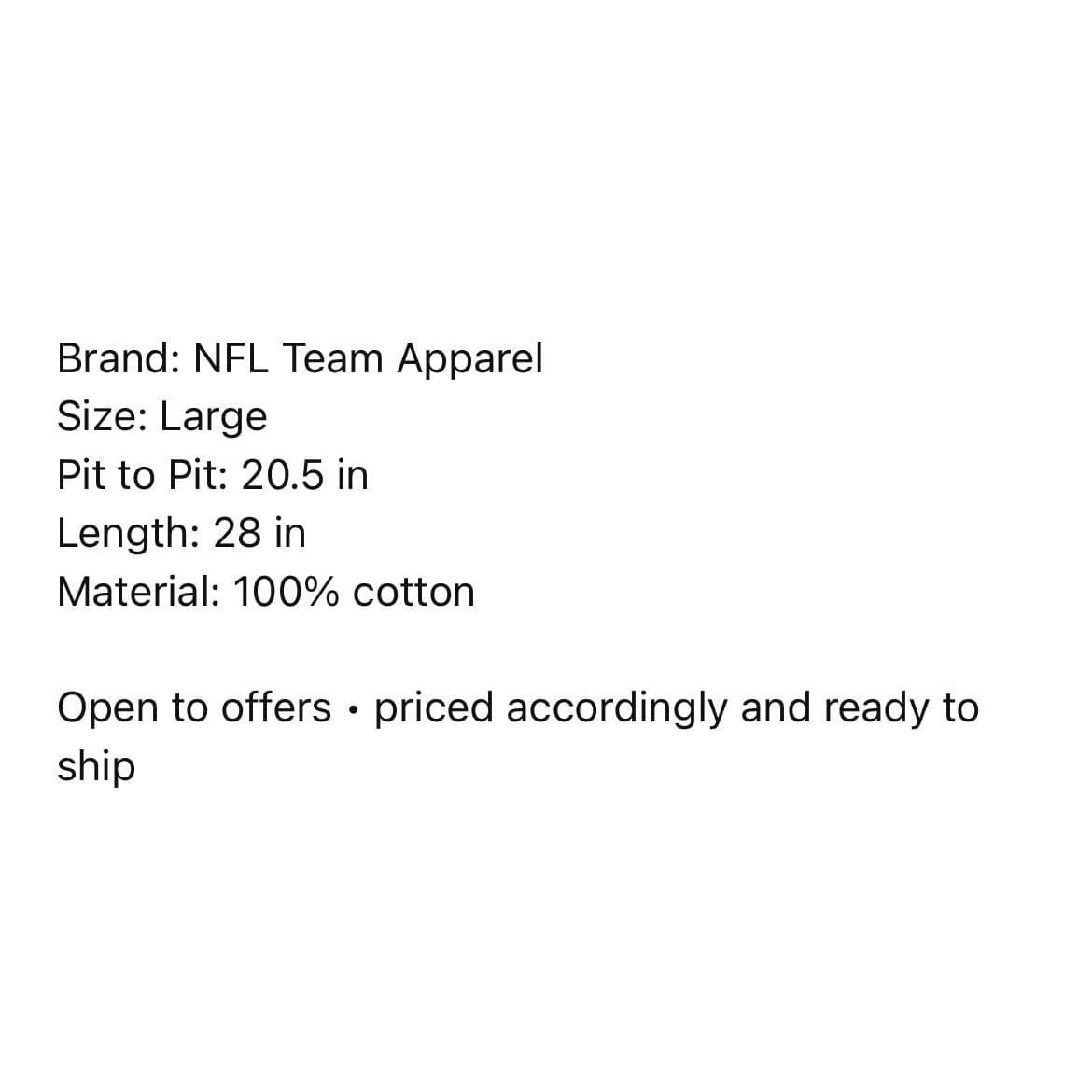 Patrick Mahomes Chiefs Shirt Mens L Black #15 NFL Team Apparel Football Tee - Thumbnail 2