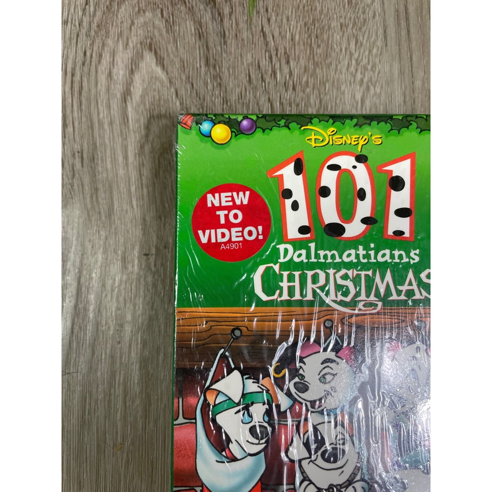 Disney's 101 Dalmatians Christmas VHS Tape New Sealed Vintage Collectible - Thumbnail 4