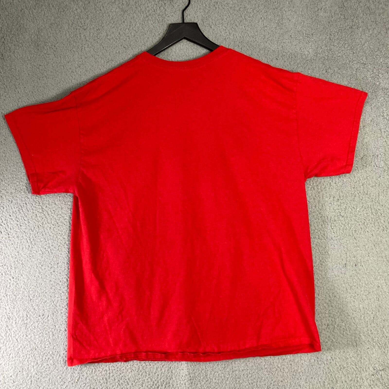 Disney Parks Happy Holidays T-Shirt XL Red Mickey & Friends Graphic Print - Thumbnail 7