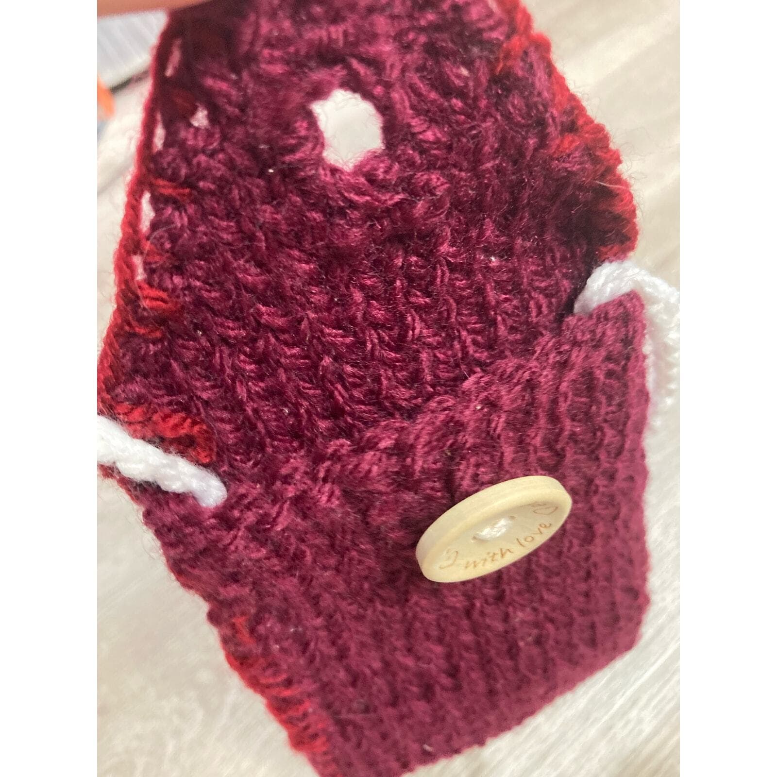 Handmade Crochet Mini Bag Set - Unbranded Multicolor Bags Pouch Lot - Thumbnail 10
