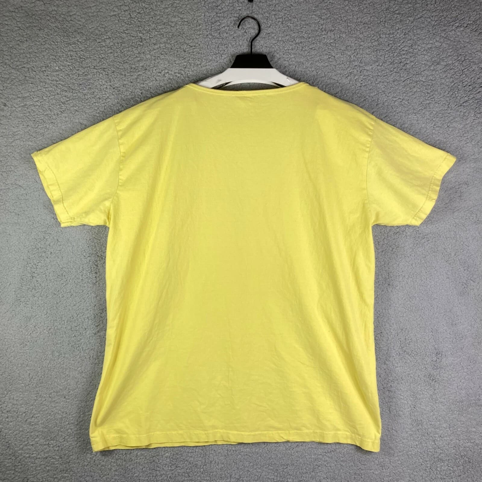 Vintage Navarre Beach Florida Women’s T Shirt Yellow Tourist Palm Tree USA - Thumbnail 10
