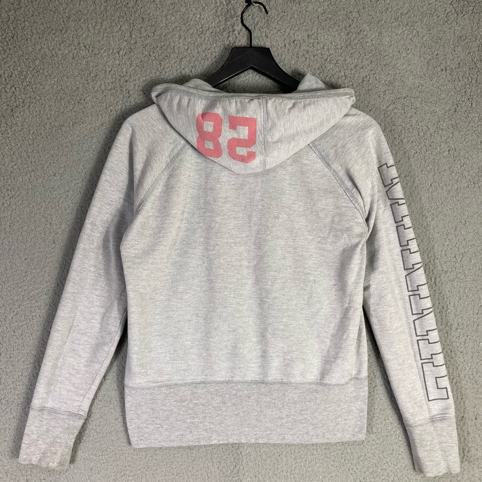 Disney Parks Minnie Mouse Women's Gray Hoodie Cropped Sweatshirt Size L - Thumbnail 8