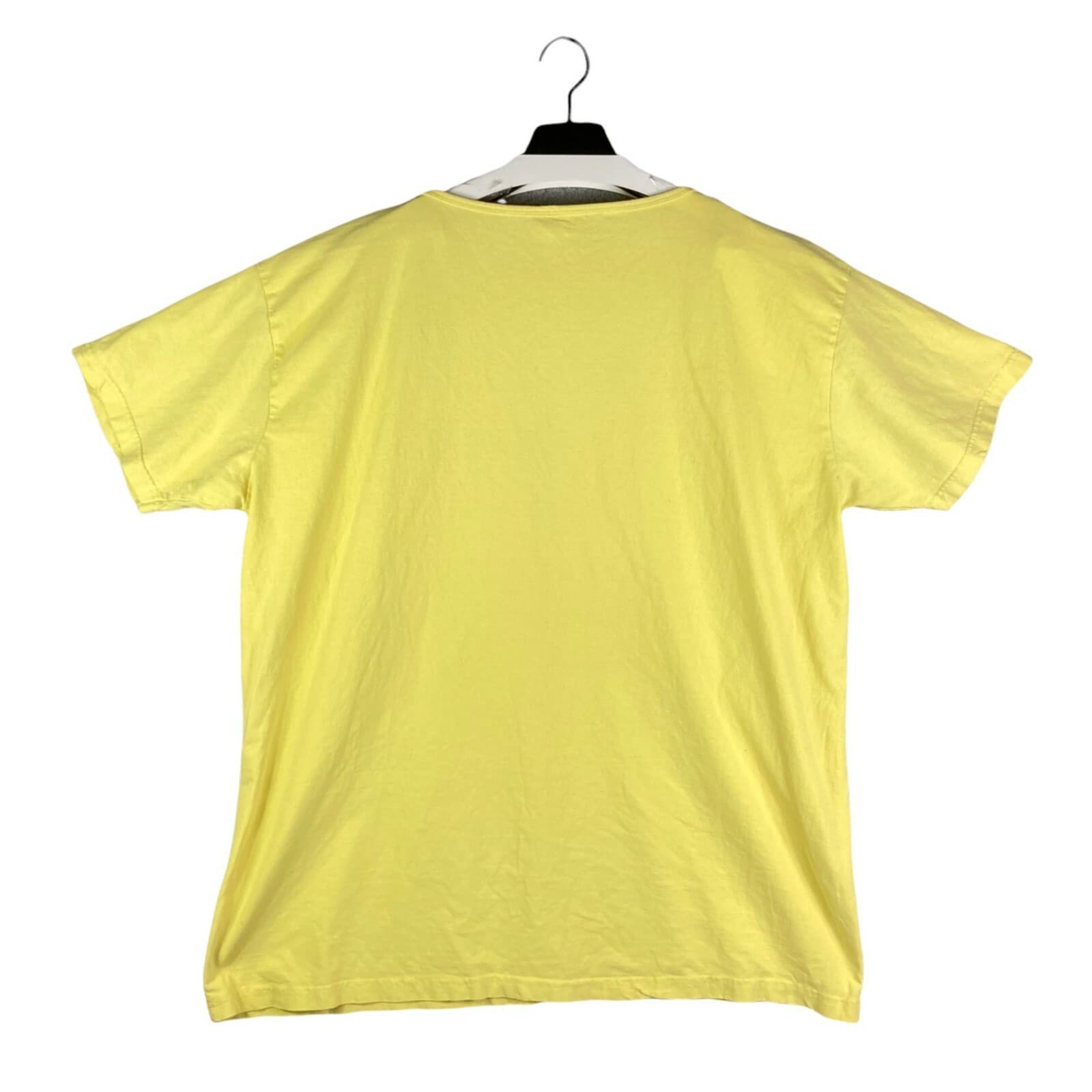 Vintage Navarre Beach Florida Women’s T Shirt Yellow Tourist Palm Tree USA - Thumbnail 2