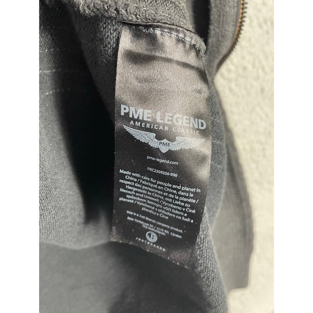 PME Legend Full Zip Jacket Mens XXXL Gray Knit Textured Sweater Coat - Thumbnail 10