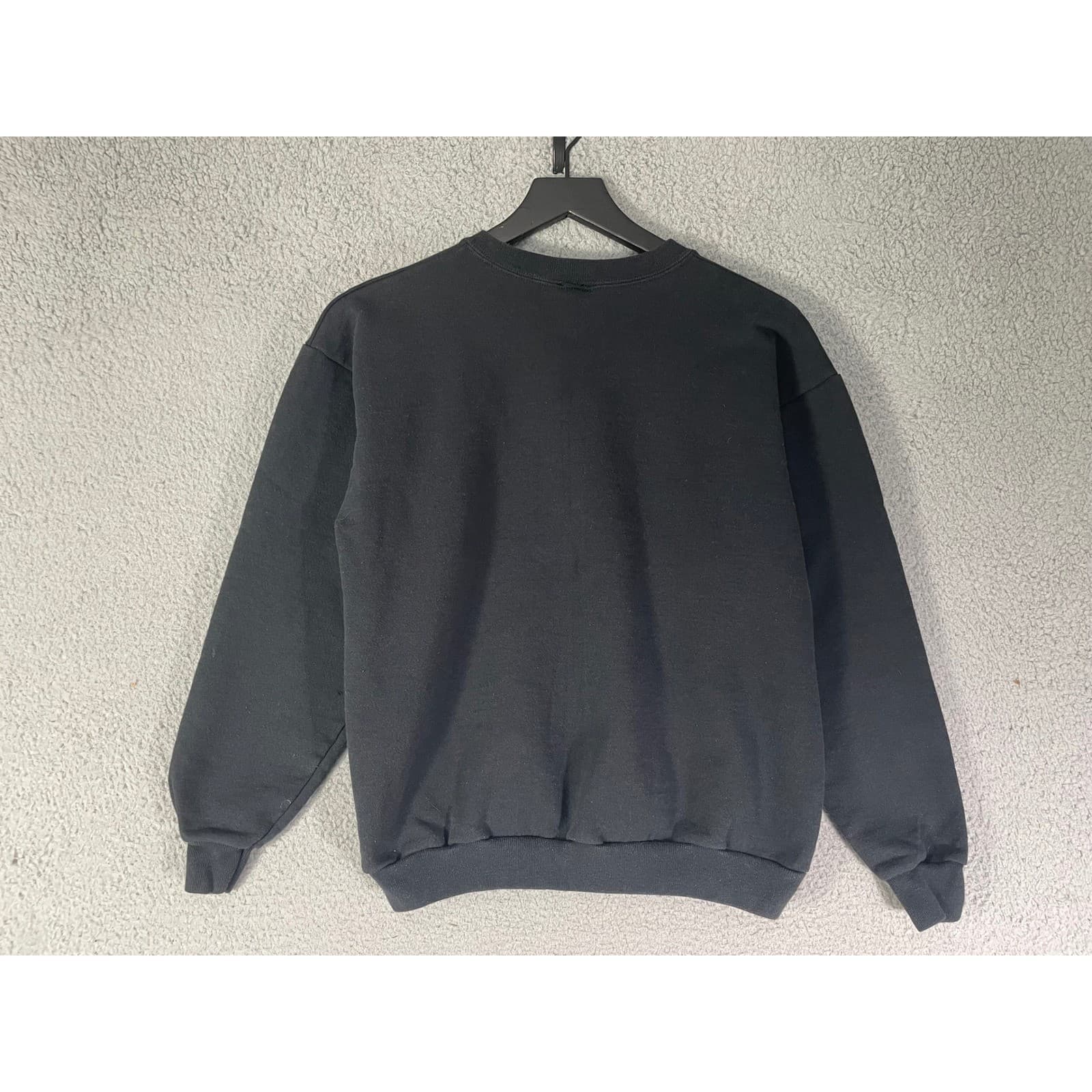 Vintage St Augustine Florida Sweatshirt Womens XS Black Cropped Tourist 90s - Thumbnail 4