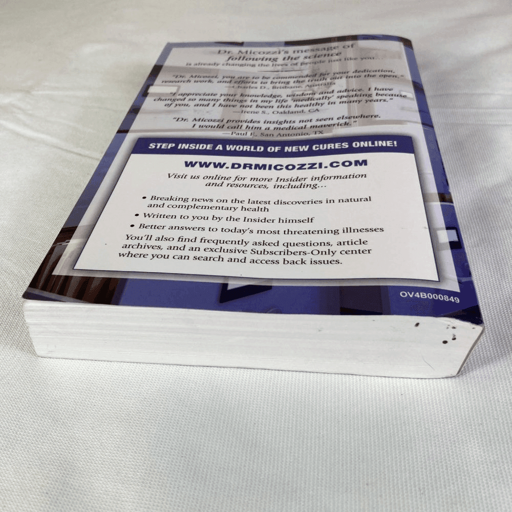 2019 The Micozzi Files Corbisin Cancer Secret 55 More Covered Up Cures Paperback - Thumbnail 6