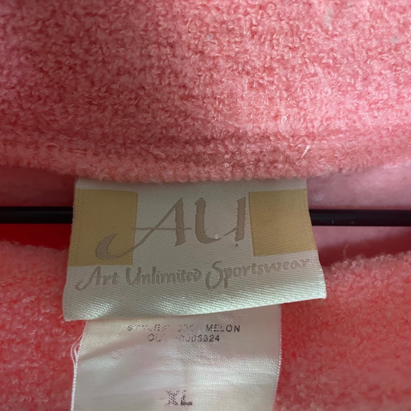 Vintage Yakama Nation Sweatshirt XL Pink Fleece Made USA 90s Mock Neck Pullover - Thumbnail 6