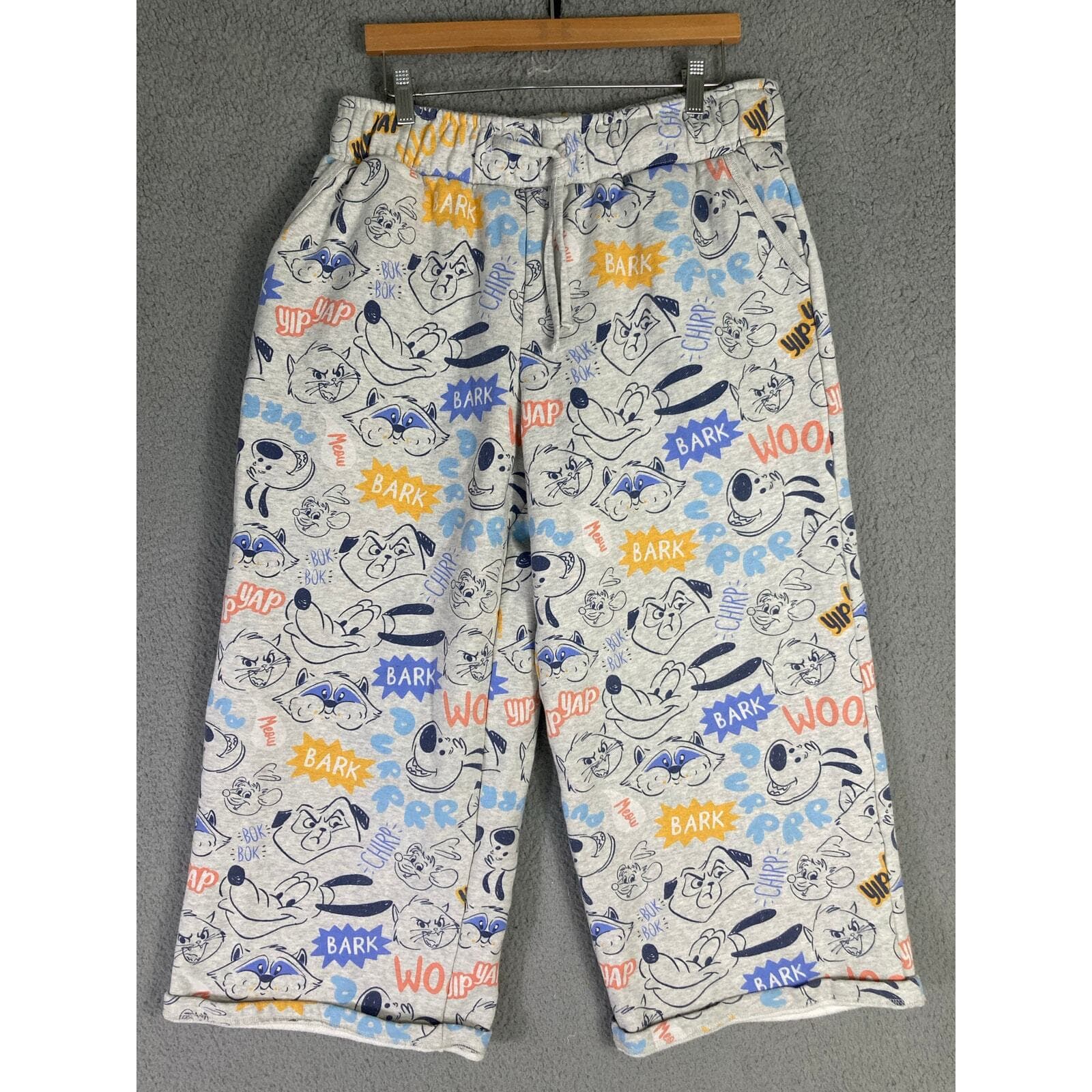 Disney Parks Dogs Womens L Lounge Pants Pants Multicolor Casual - Thumbnail 2