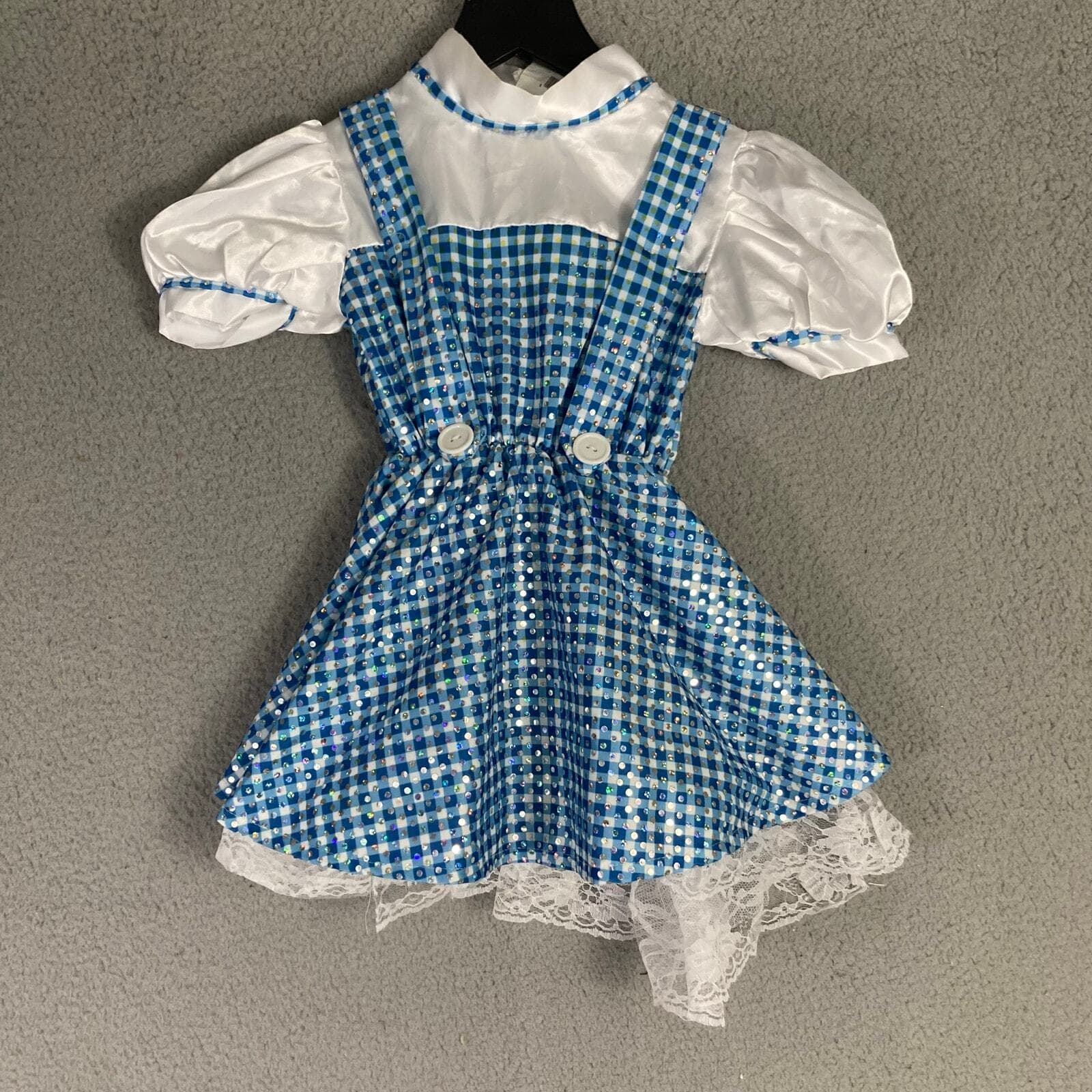 Rubies Girls Dorothy Costume Dress Size 4 Blue Wizard of Oz Party Outfit - Thumbnail 6