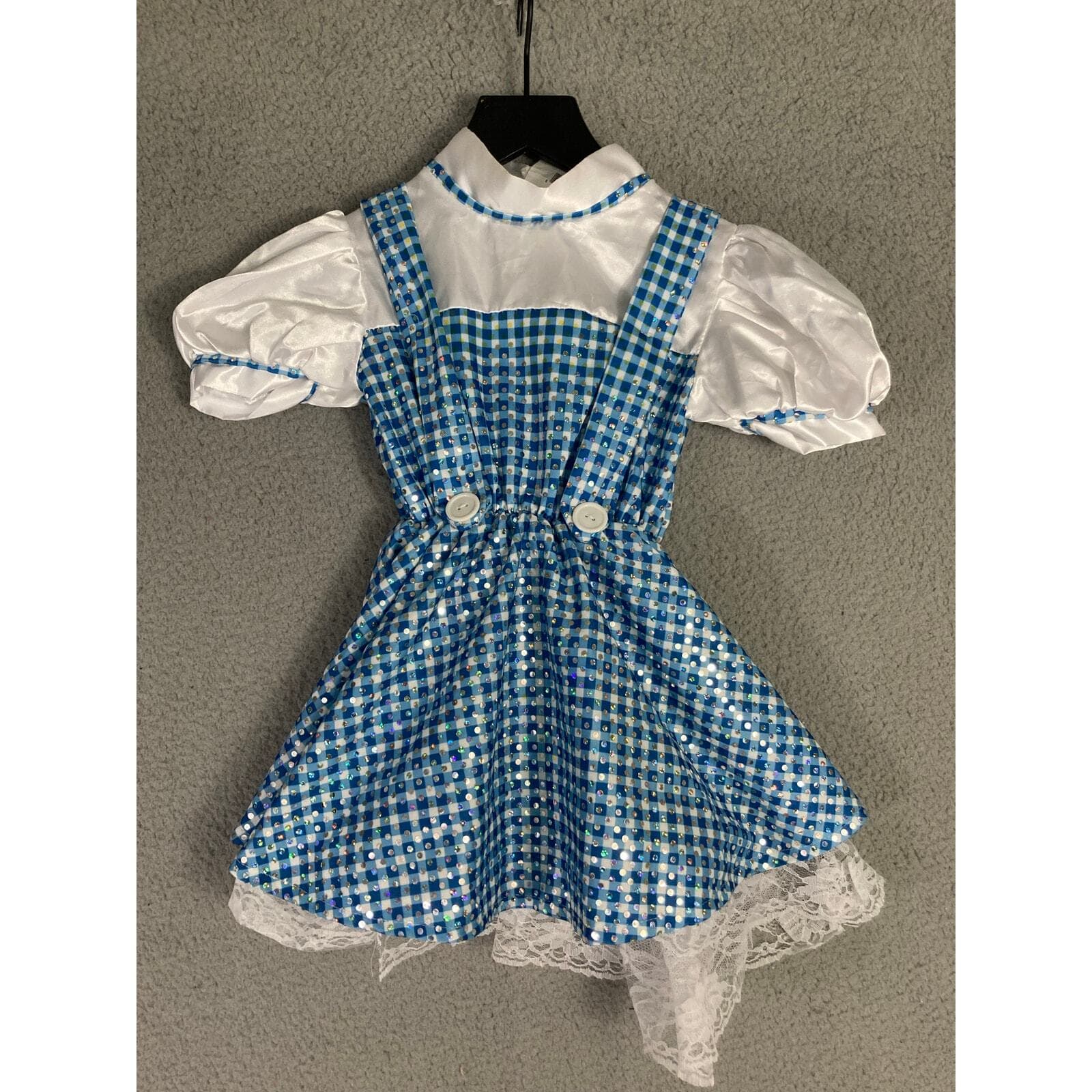Rubies Girls Dorothy Costume Dress Size 4 Blue Wizard of Oz Party Outfit - Thumbnail 8