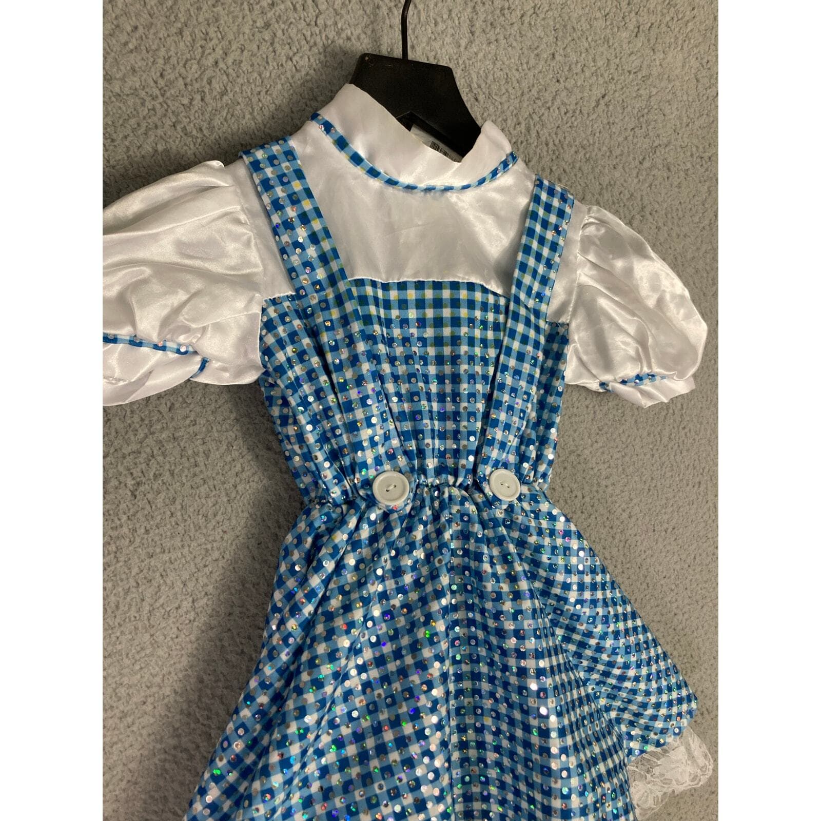Rubies Girls Dorothy Costume Dress Size 4 Blue Wizard of Oz Party Outfit - Thumbnail 9