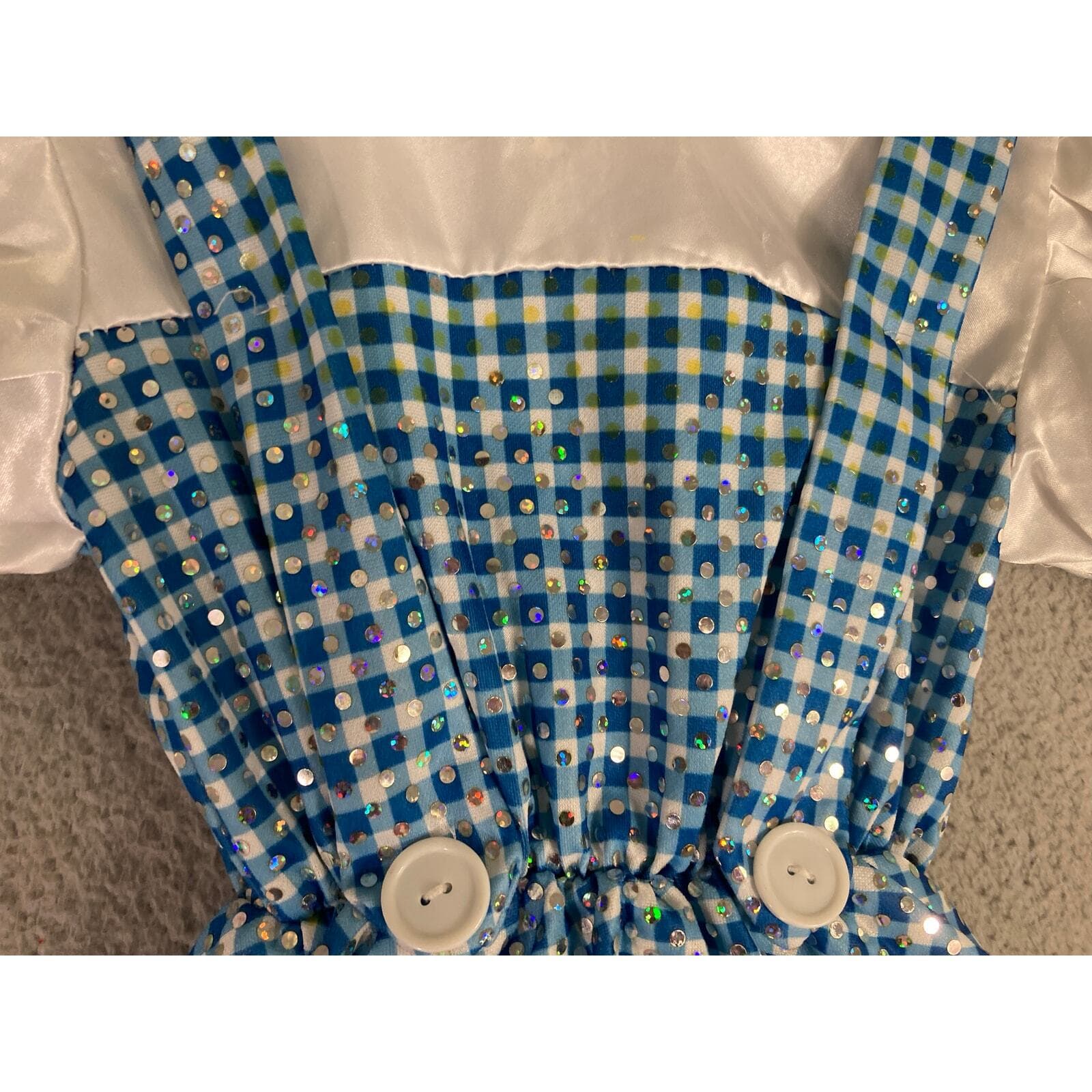 Rubies Girls Dorothy Costume Dress Size 4 Blue Wizard of Oz Party Outfit - Thumbnail 11
