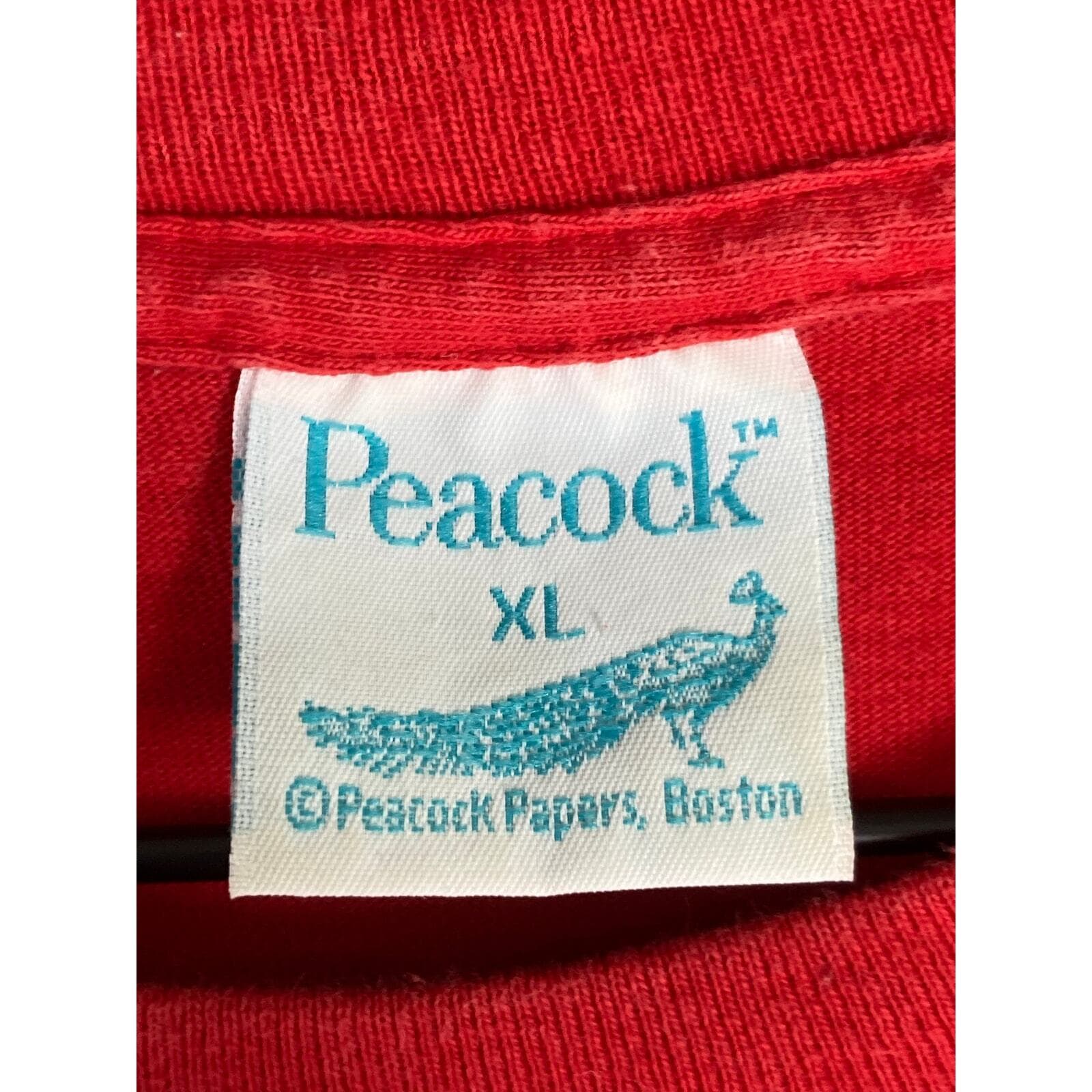 Vintage 90s Christmas Graphic T-Shirt Red Unisex XL All Strung Out - Thumbnail 2